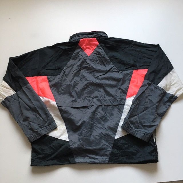 Nike × Vintage Vintage 1990s Nike Spell Out Nylon Windbreaker Jacket Pink Size US S / EU 44-46 / 1 - 3 Thumbnail