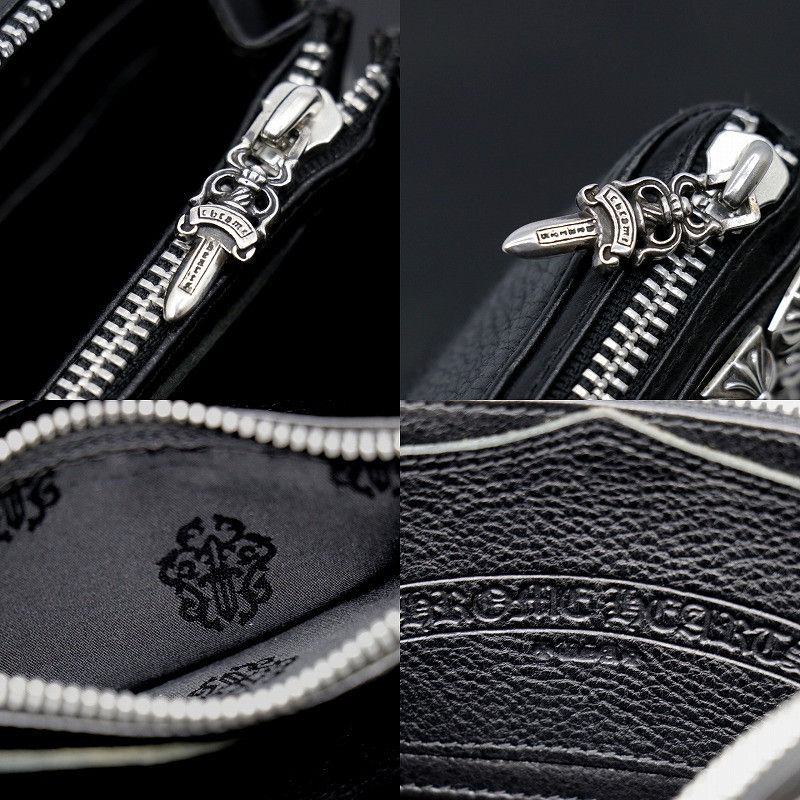 Chrome Hearts Chrome Hearts Pyramid Stud Zipper Wallet Size ONE SIZE - 5 Thumbnail
