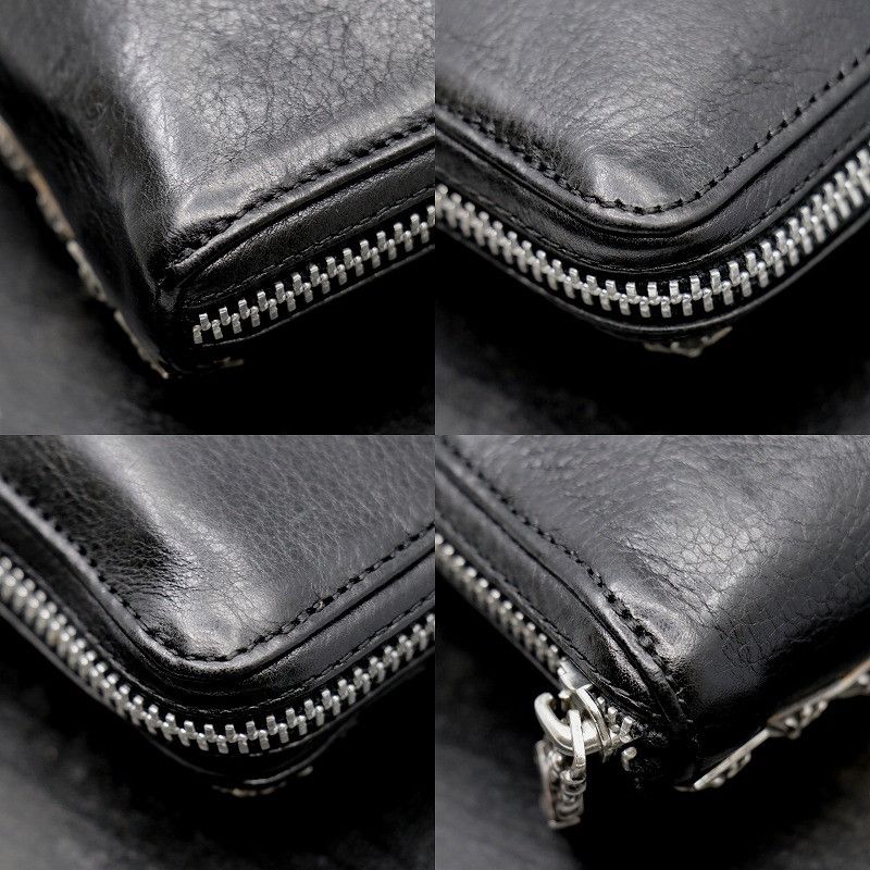 Chrome Hearts Chrome Hearts Pyramid Stud Zipper Wallet Size ONE SIZE - 6 Thumbnail