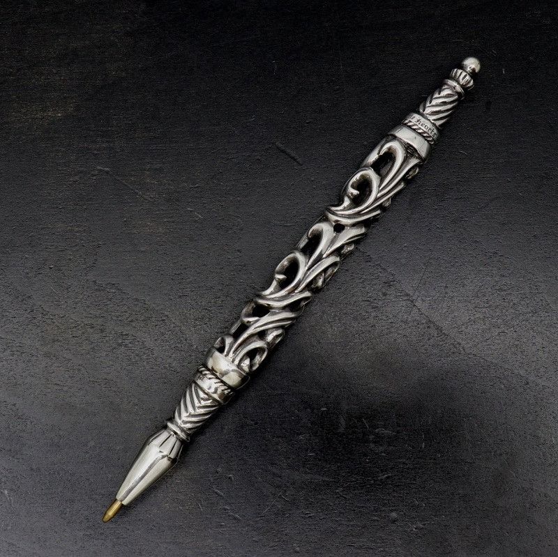 image of Chrome Hearts Ballpoint Pen in Silver, Men's