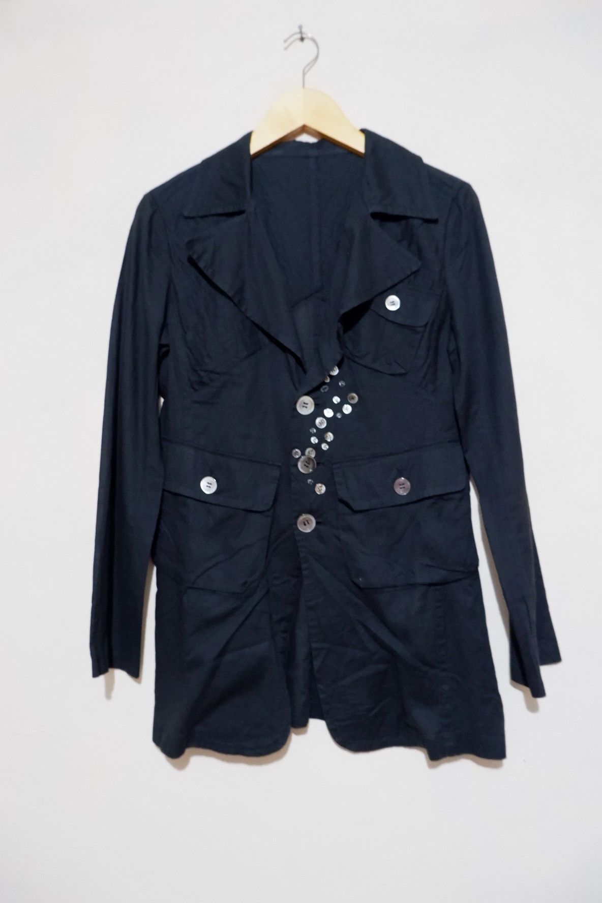 Issey Miyake Vintage Sunao Kuwahara Multi button Shirt Size US M / EU 48-50 / 2 - 1 Thumbnail