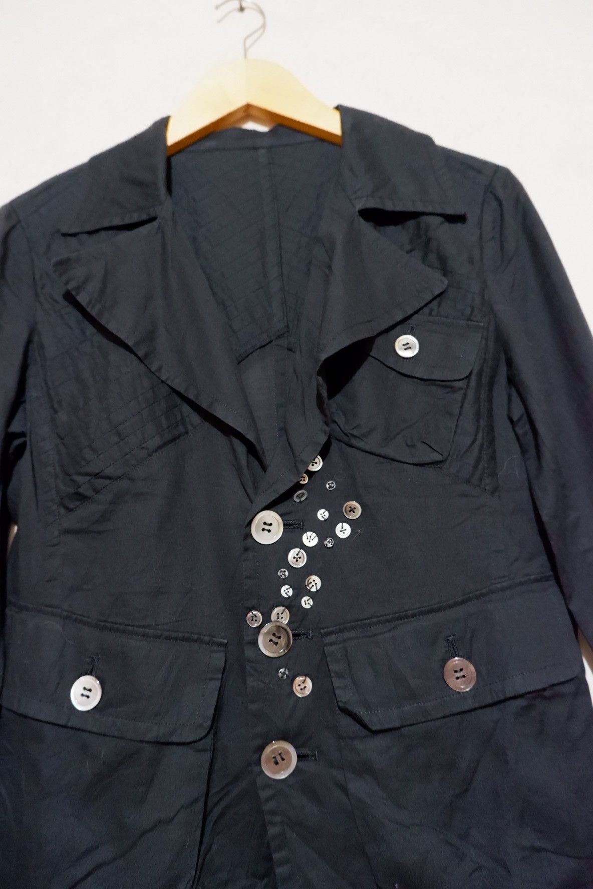 Issey Miyake Vintage Sunao Kuwahara Multi button Shirt Size US M / EU 48-50 / 2 - 3 Thumbnail