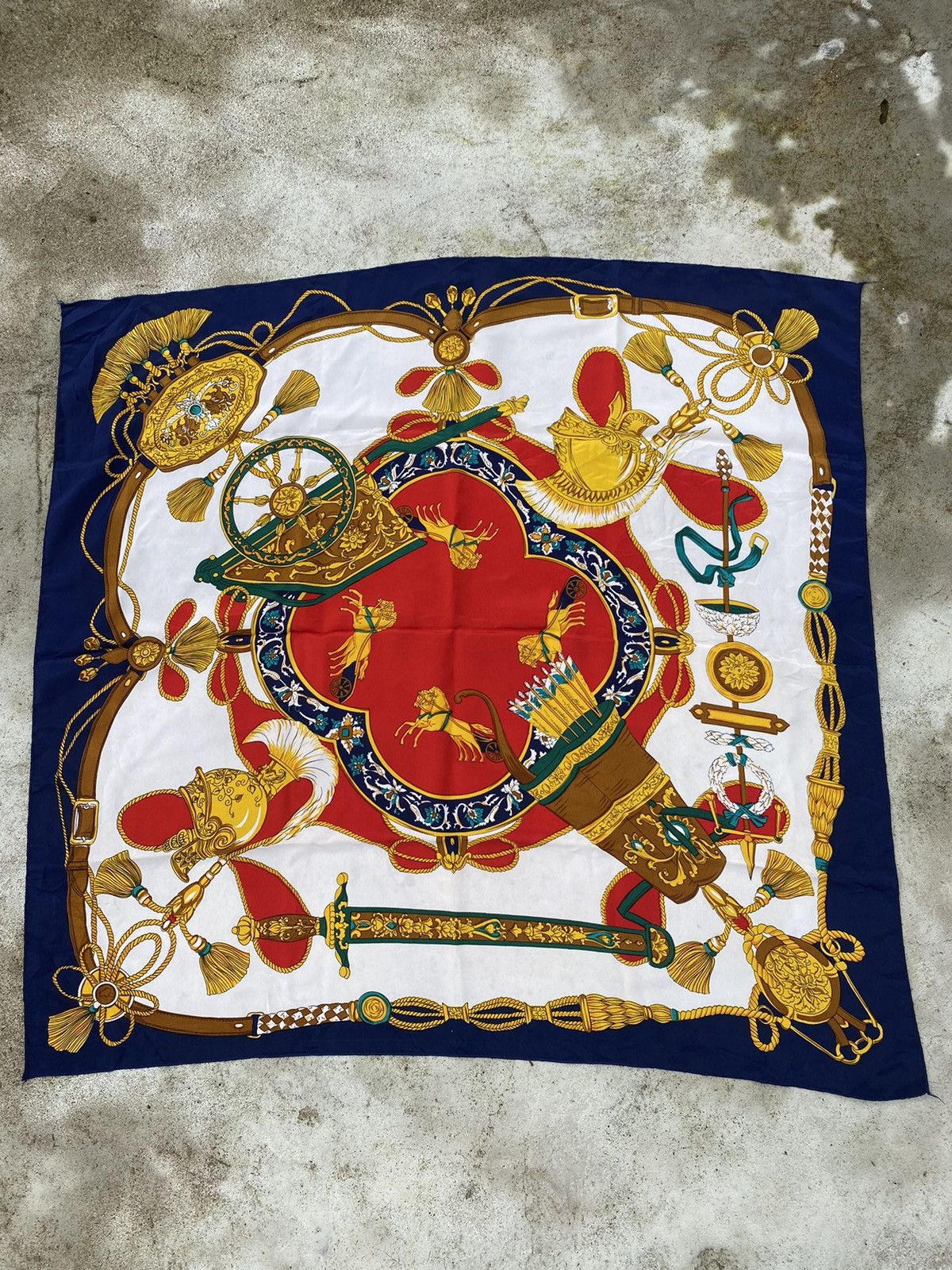 Other 💸BINDINGOFFER💸Vintage Luxury Design Silk Scarf Size ONE SIZE - 1 Thumbnail