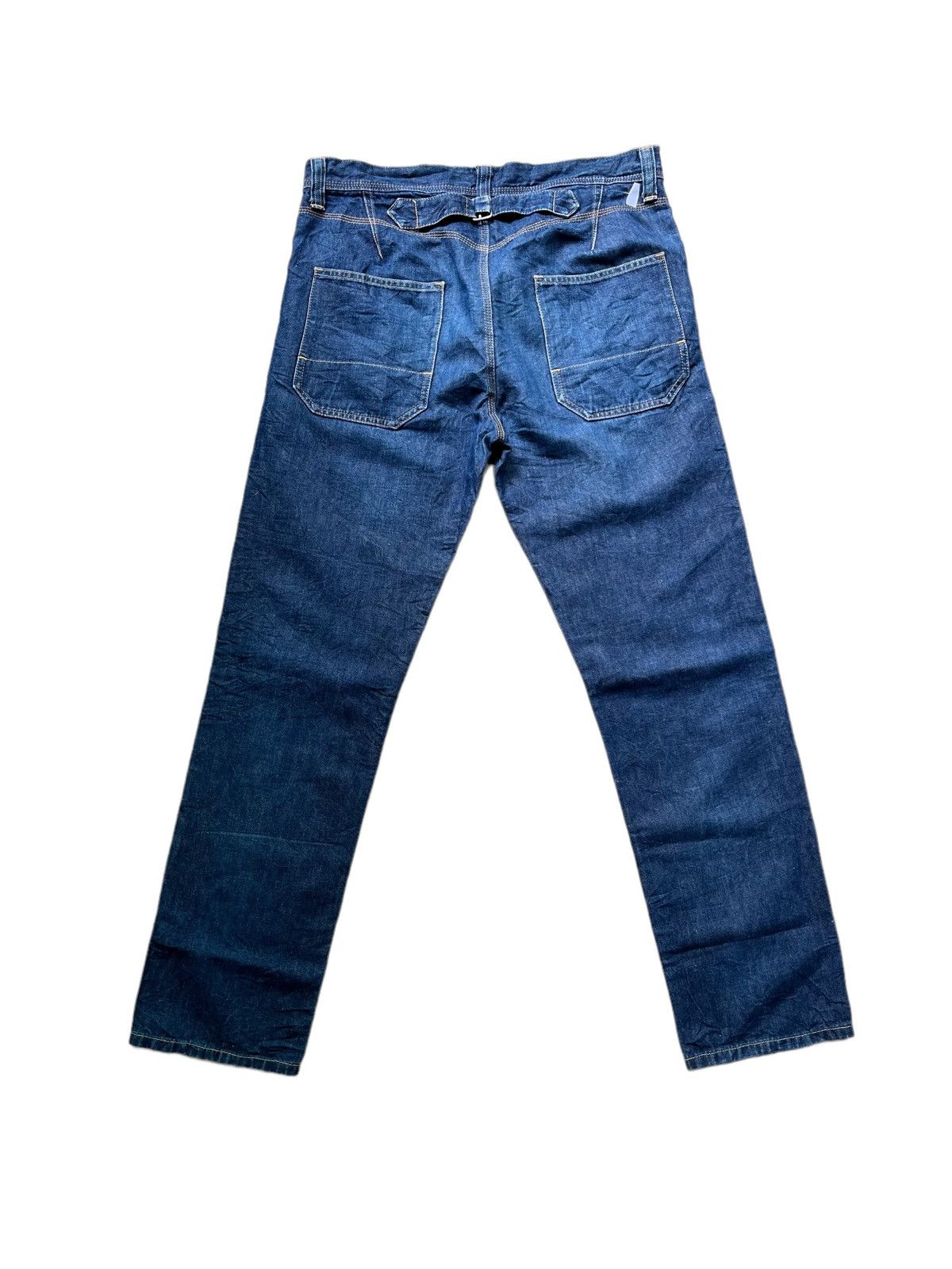 Comme des Garcons Junya Watanabe Denim Belt Jeans Size US 32 / EU 48 - 4 Thumbnail