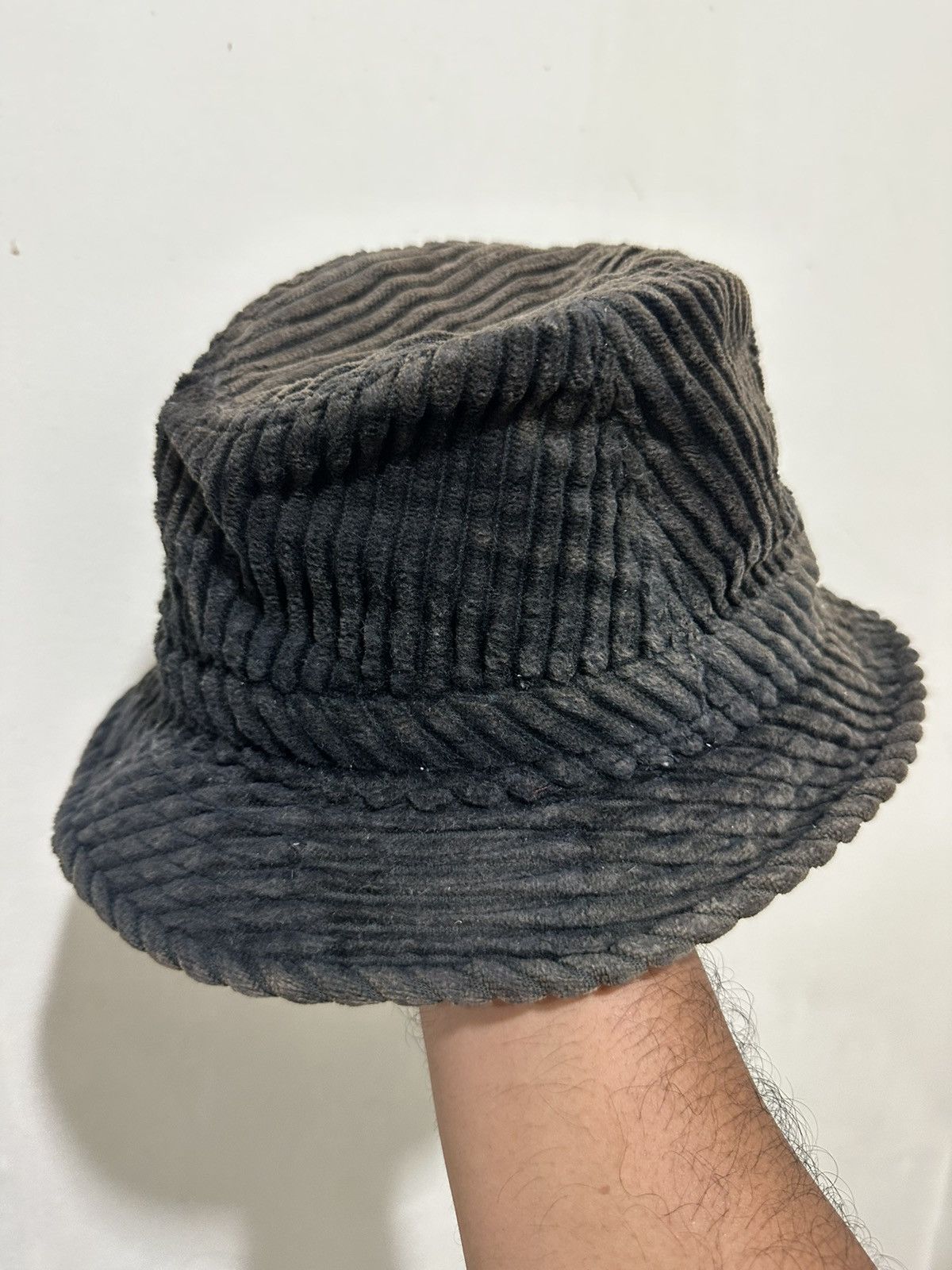 Hysteric Glamour × Vintage VTG Philip Treacy Embroid Corduroy Hat Size ONE SIZE - 3 Thumbnail