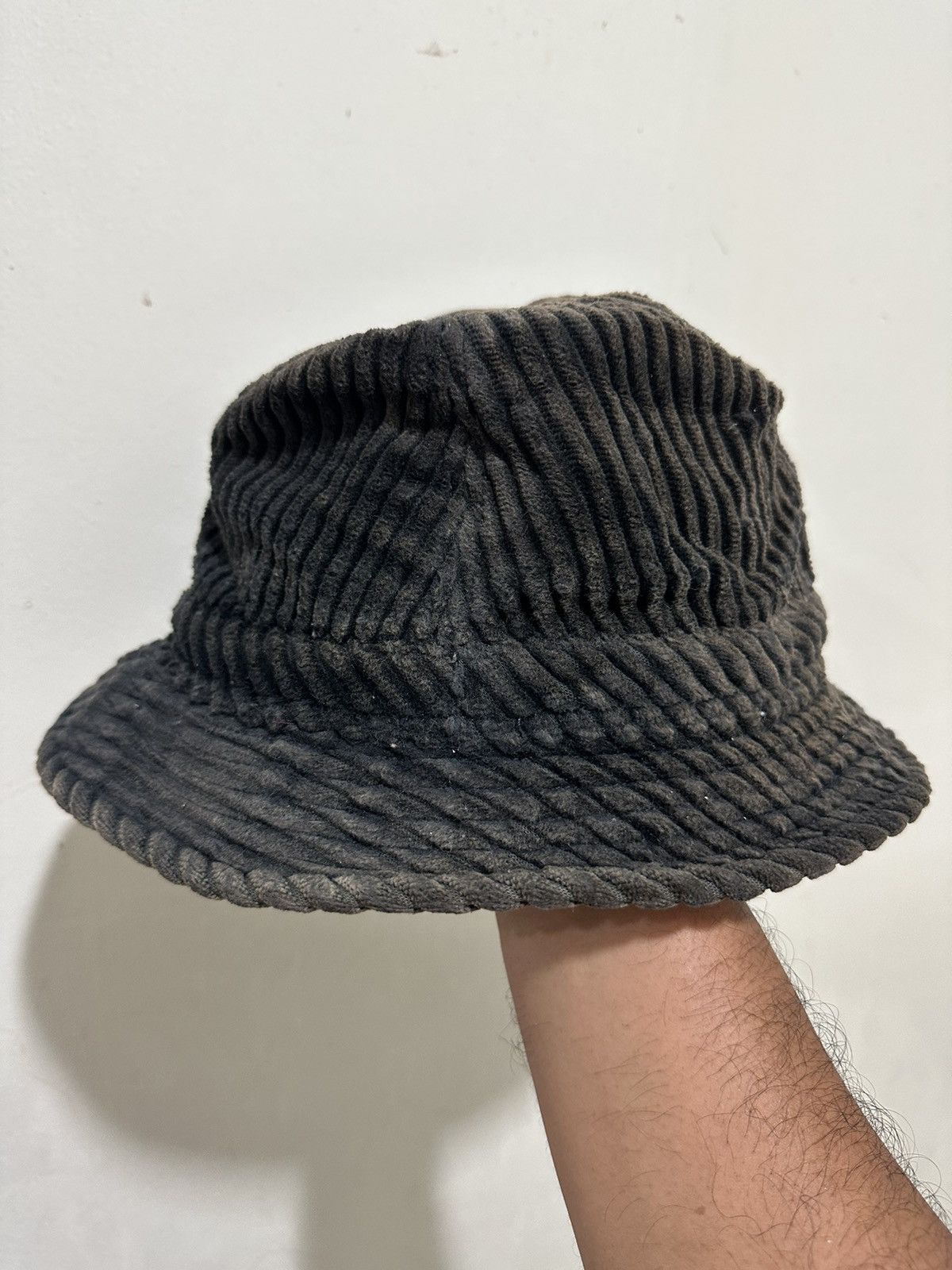 Hysteric Glamour × Vintage VTG Philip Treacy Embroid Corduroy Hat Size ONE SIZE - 4 Thumbnail
