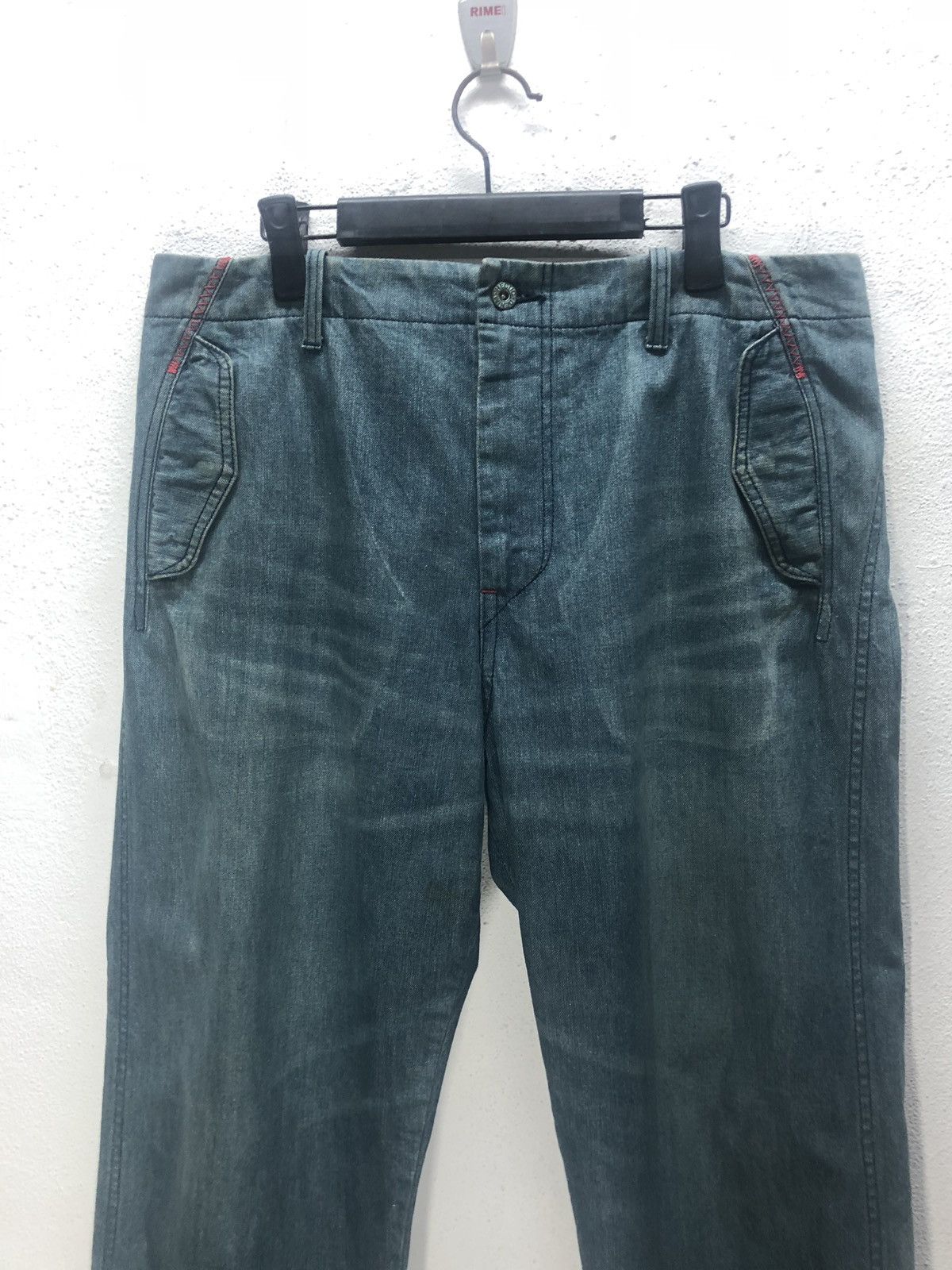 If Six Was Nine × Japanese Brand × MasterPiece Masterpiece Real Mad Hectic Pants Size US 36 / EU 52 - 4 Thumbnail