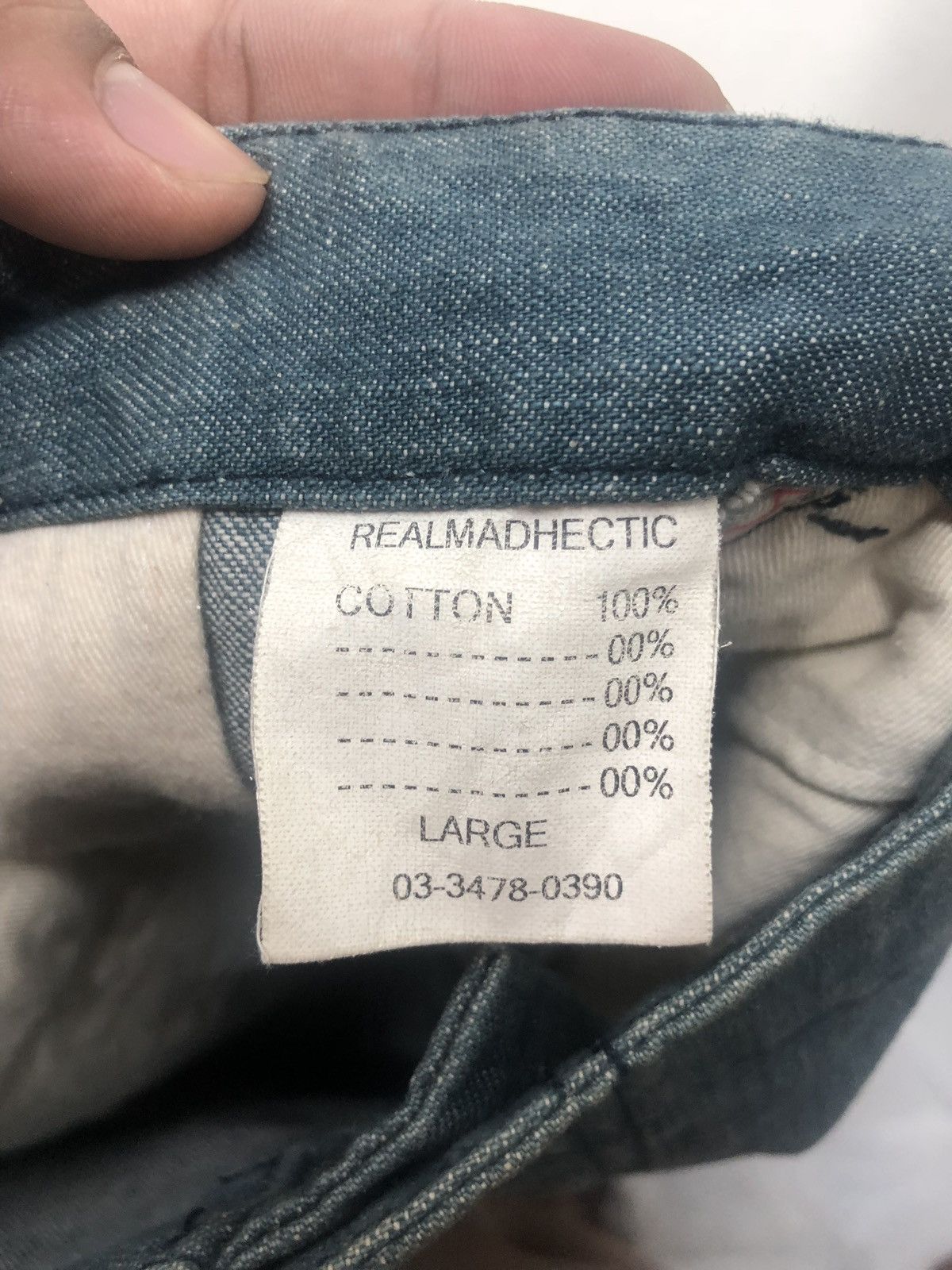 If Six Was Nine × Japanese Brand × MasterPiece Masterpiece Real Mad Hectic Pants Size US 36 / EU 52 - 13 Thumbnail