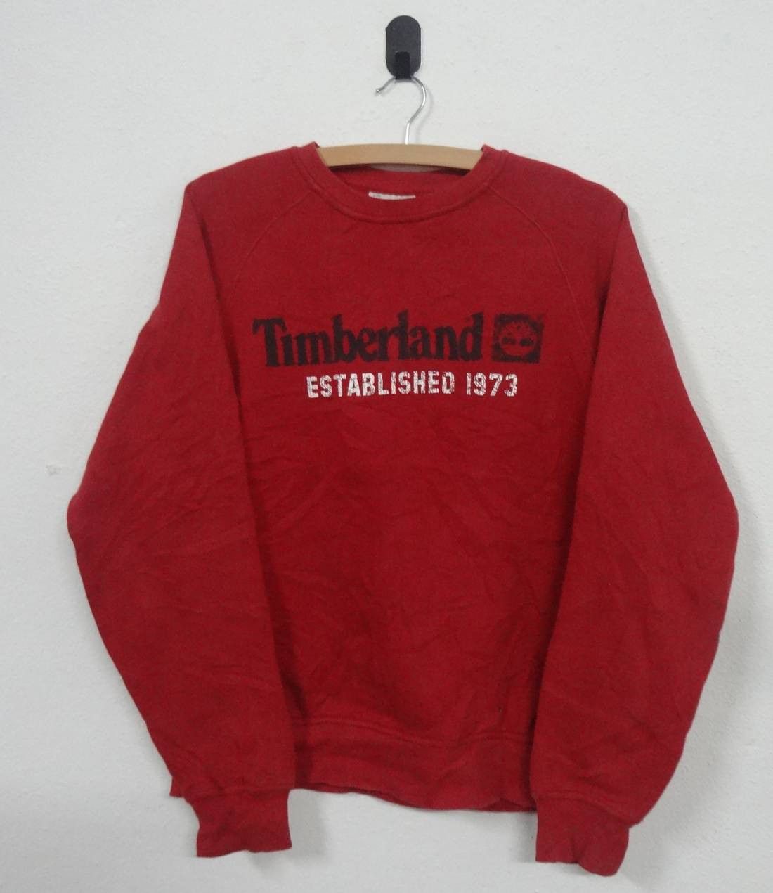 image of Timberland Sweatshirts in Red, Men's (Size Small)