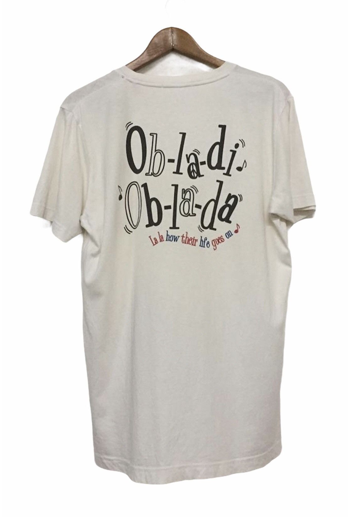Band Tees × Uniqlo UNIQLO x JOHN LENNON PAUL MCCARTNEY OBLADI OBLADA Size US L / EU 52-54 / 3 - 1 Thumbnail