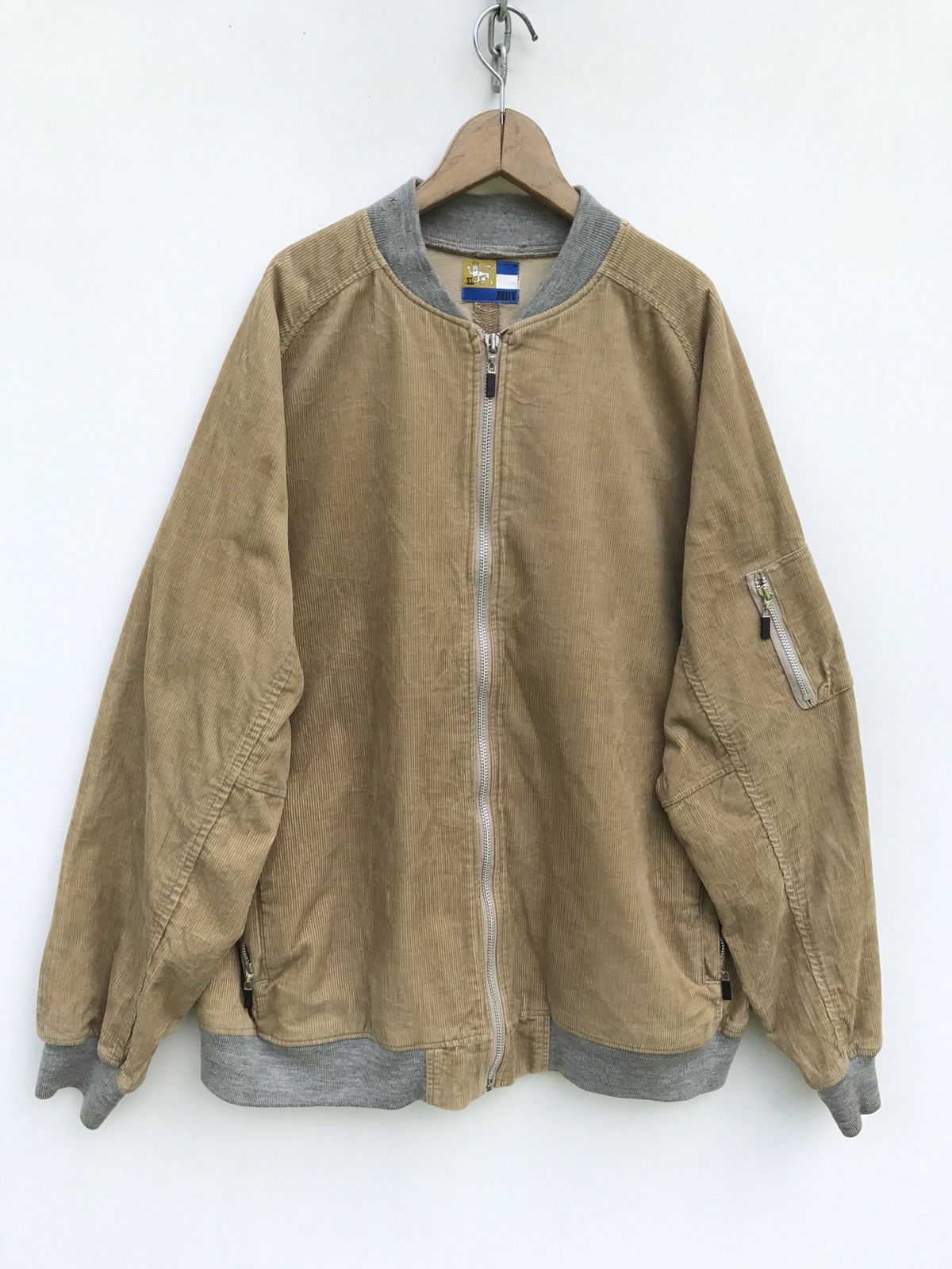 image of Mackdaddy Corduroy Streetwear Made In Japan in Cream, Men's (Size Large)