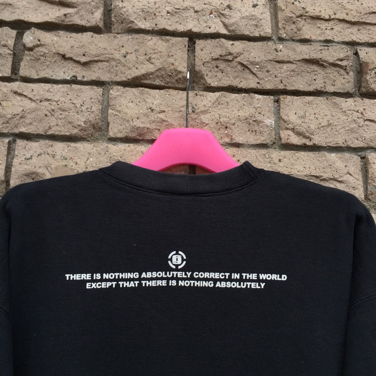 Japanese Brand REAL WORDS sweatshirt spell out small design.. Size US L / EU 52-54 / 3 - 9 Thumbnail