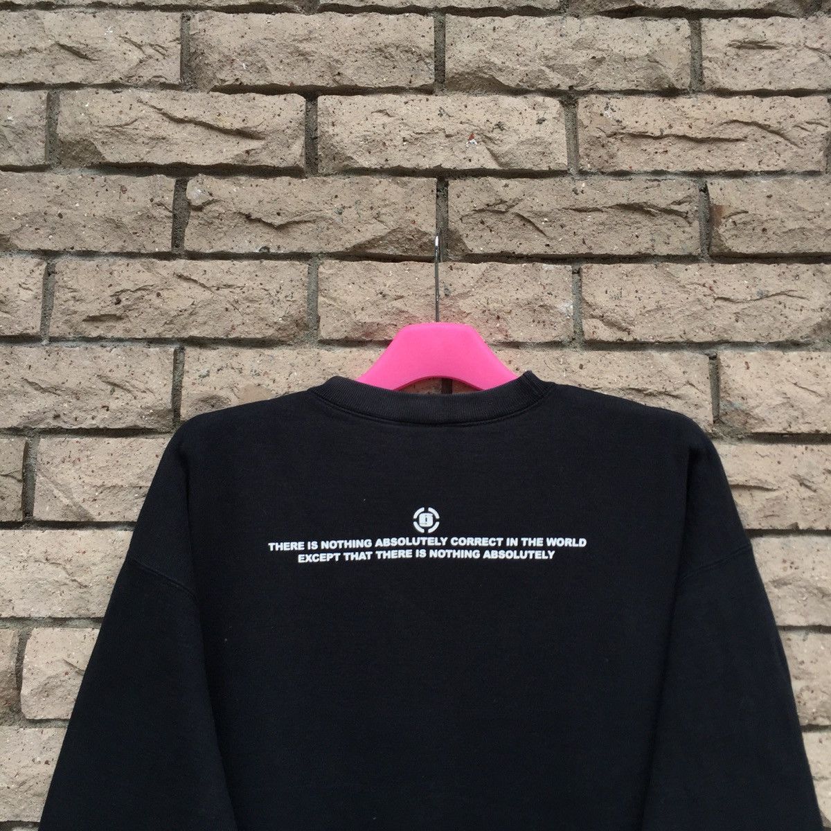 Japanese Brand REAL WORDS sweatshirt spell out small design.. Size US L / EU 52-54 / 3 - 8 Thumbnail