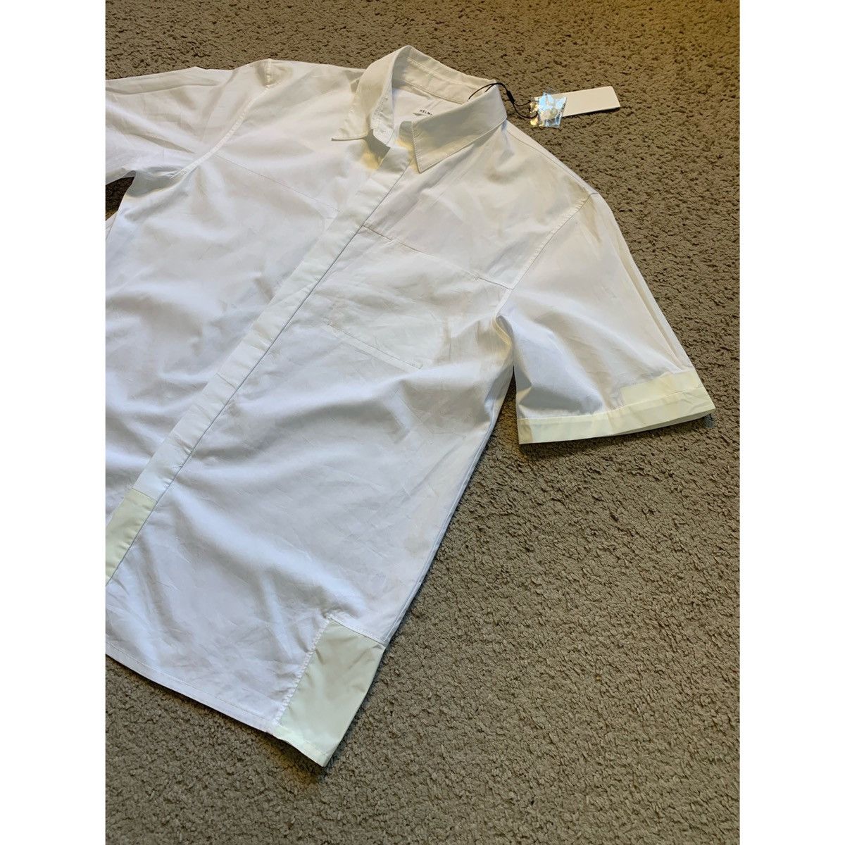 Helmut Lang HELMUT LANG BOXY SS WHITE SHIRT Size US M / EU 48-50 / 2 - 4 Thumbnail