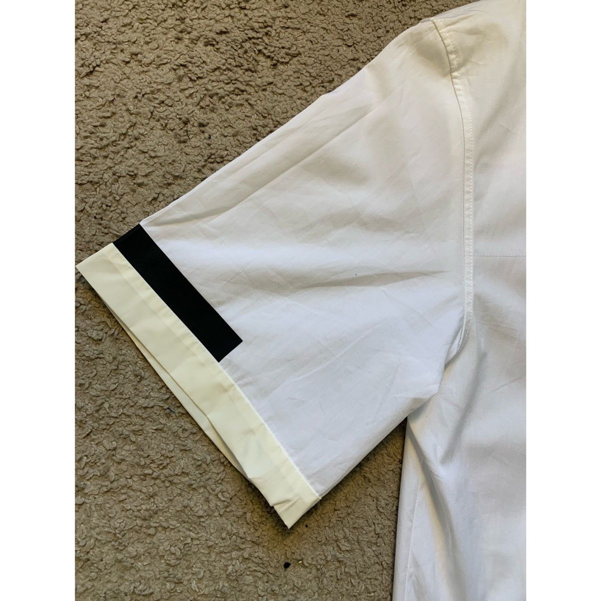 Helmut Lang HELMUT LANG BOXY SS WHITE SHIRT Size US M / EU 48-50 / 2 - 7 Thumbnail