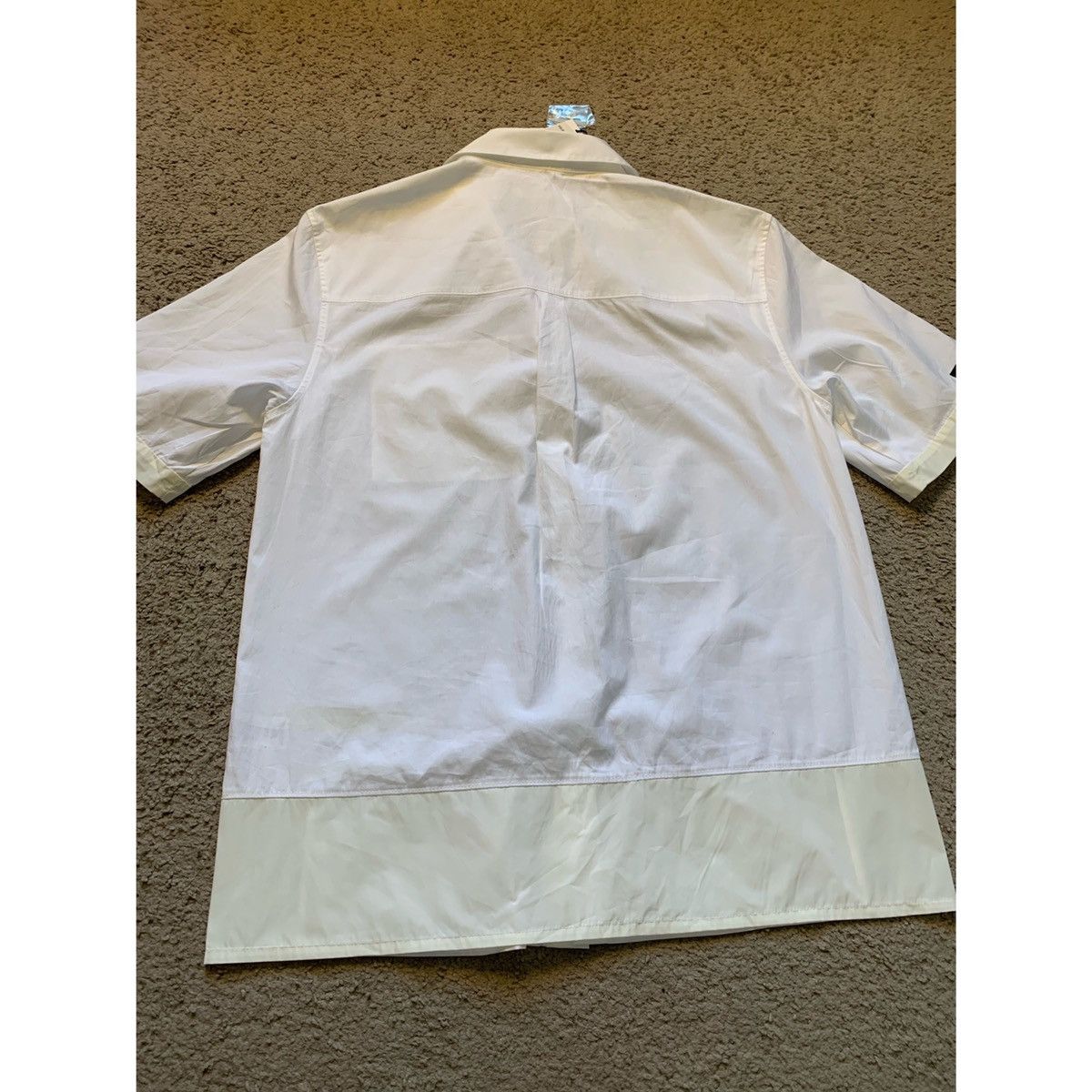 Helmut Lang HELMUT LANG BOXY SS WHITE SHIRT Size US M / EU 48-50 / 2 - 10 Thumbnail