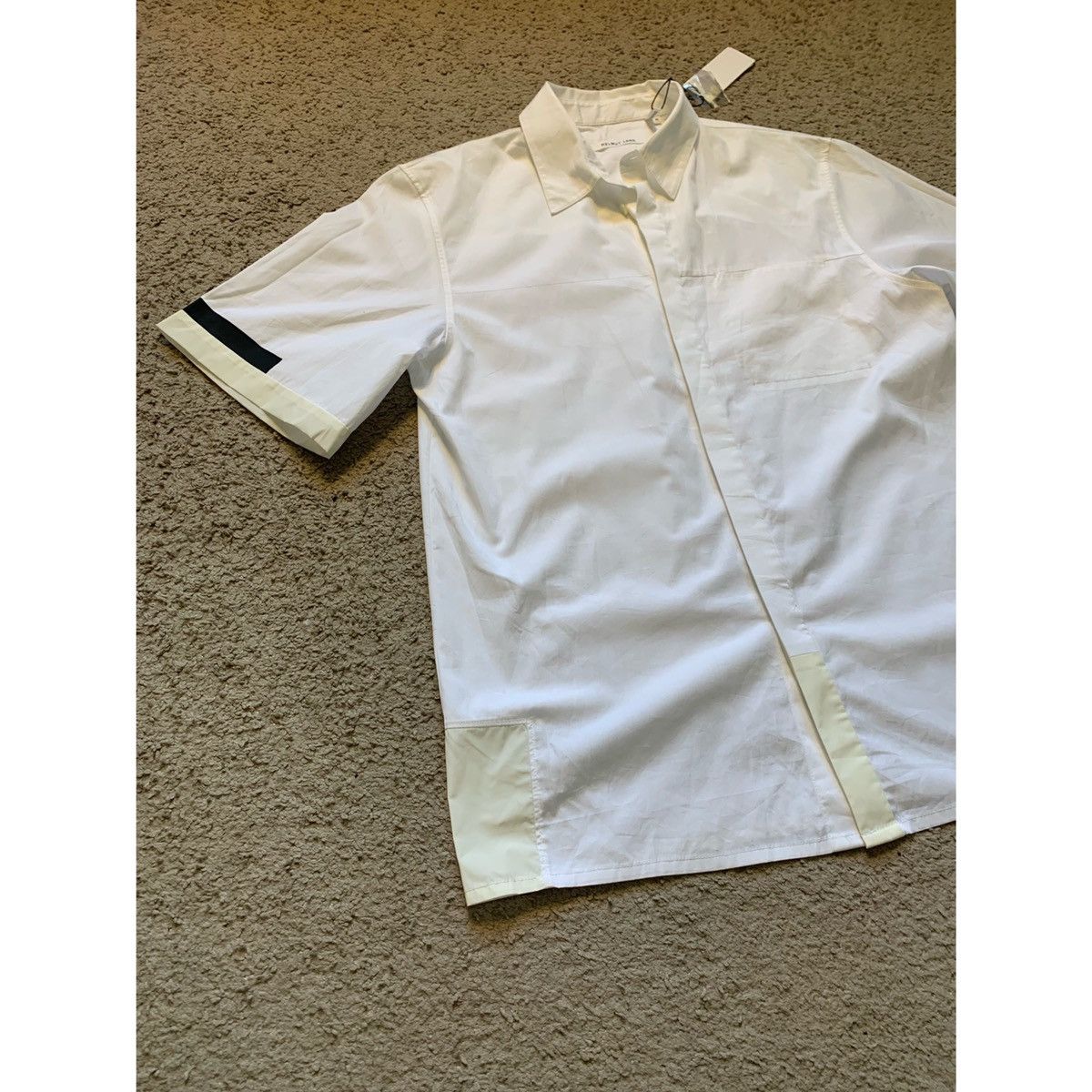 Helmut Lang HELMUT LANG BOXY SS WHITE SHIRT Size US M / EU 48-50 / 2 - 3 Thumbnail