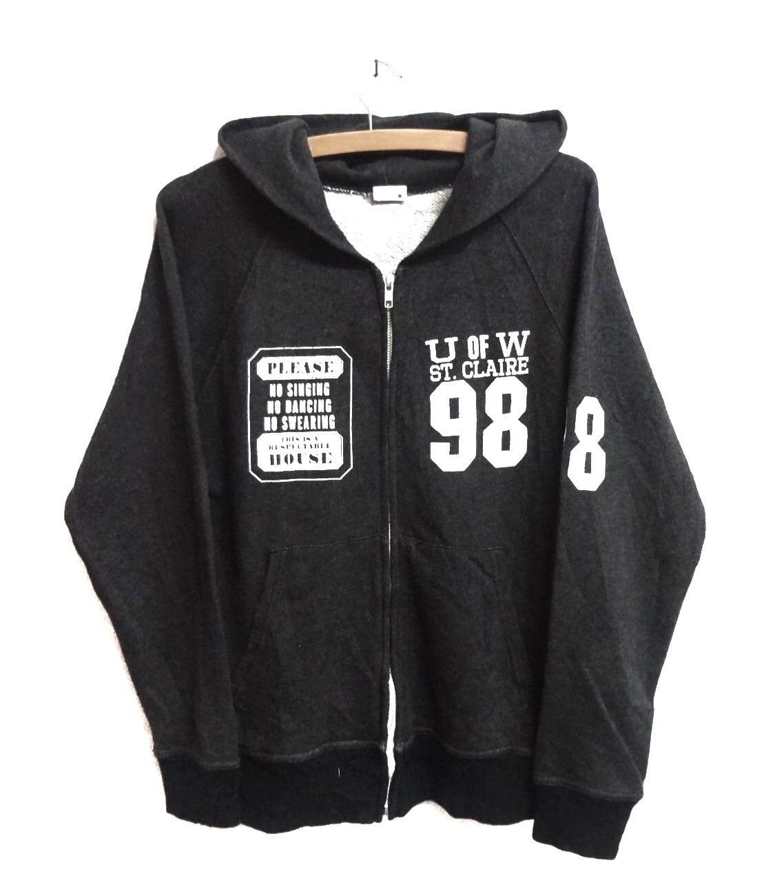 Edwin Vintage Edwin Hoodie Zip Sweatshirt Long Sleeve Size US S / EU 44-46 / 1 - 1 Thumbnail