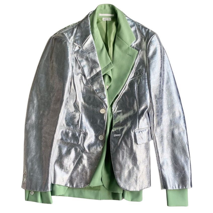 Comme des Garcons × Comme des Garcons Homme Plus NWT Runway SS 2021 Look 20 “Metal Outlaw” Size US S / EU 44-46 / 1 - 2 Thumbnail