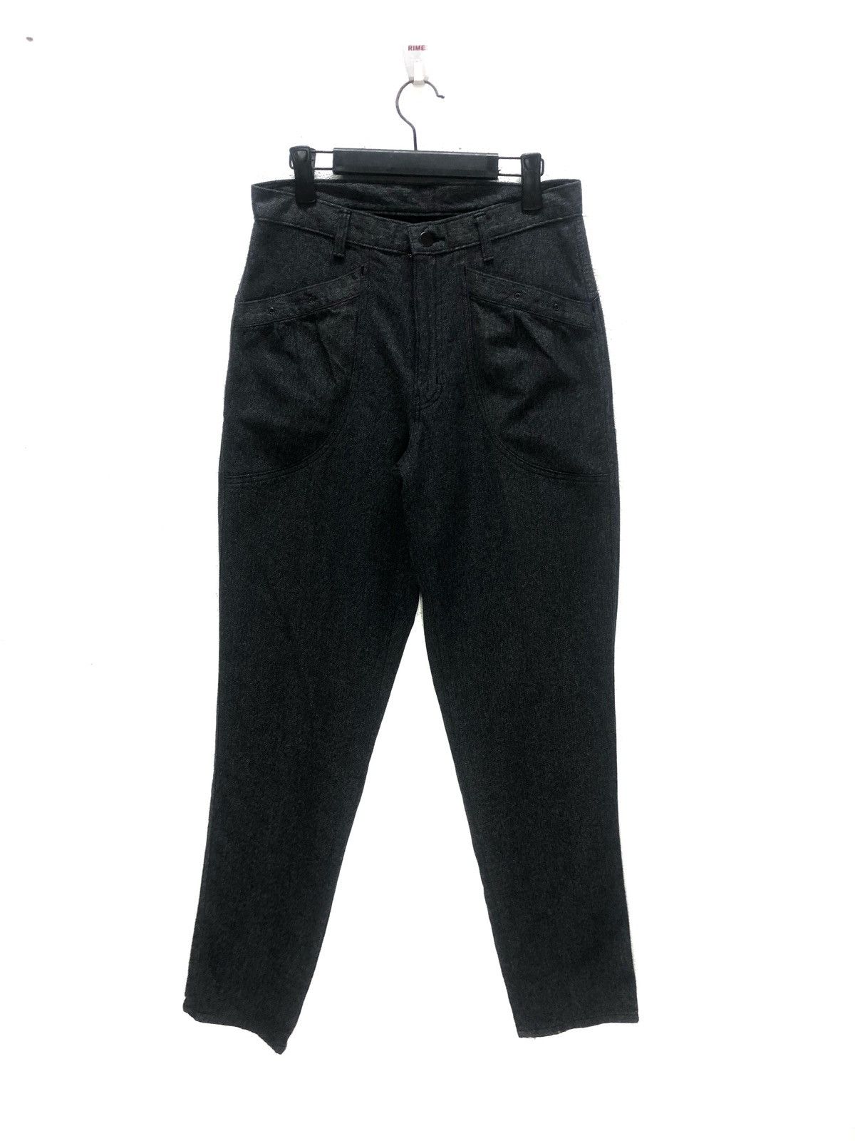 image of Designer Zazou By Johnbull Made In Japan Pants in Black, Men's (Size 31)