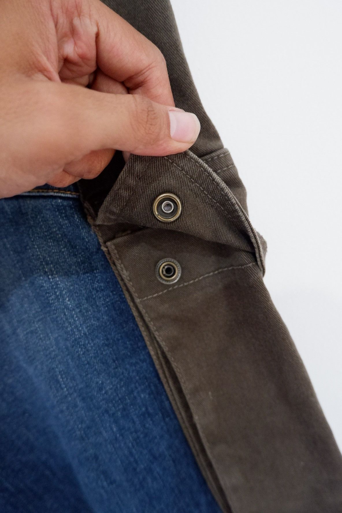 Japanese Brand Vintage Mad Hybrid Military Cargo Jeans * Skinny Fit Size US 32 / EU 48 - 6 Thumbnail