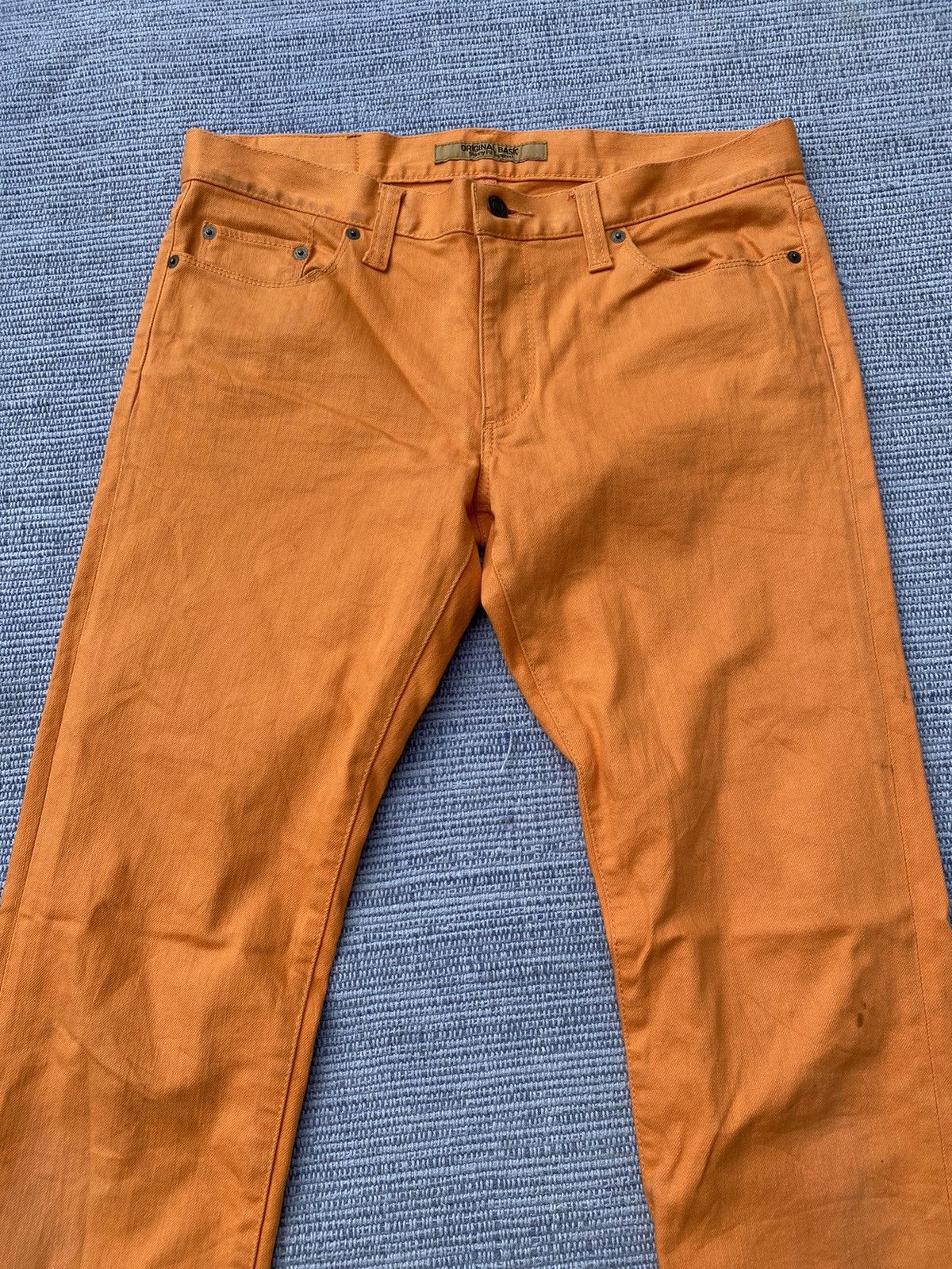 Japanese Brand vintage uniqlo skinny tapered Size US 34 / EU 50 - 2 Thumbnail
