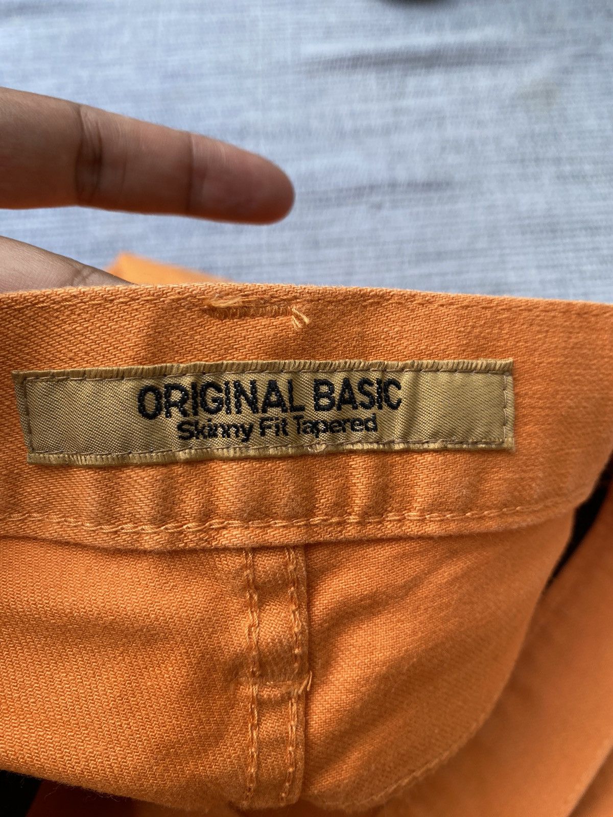 Japanese Brand vintage uniqlo skinny tapered Size US 34 / EU 50 - 7 Thumbnail