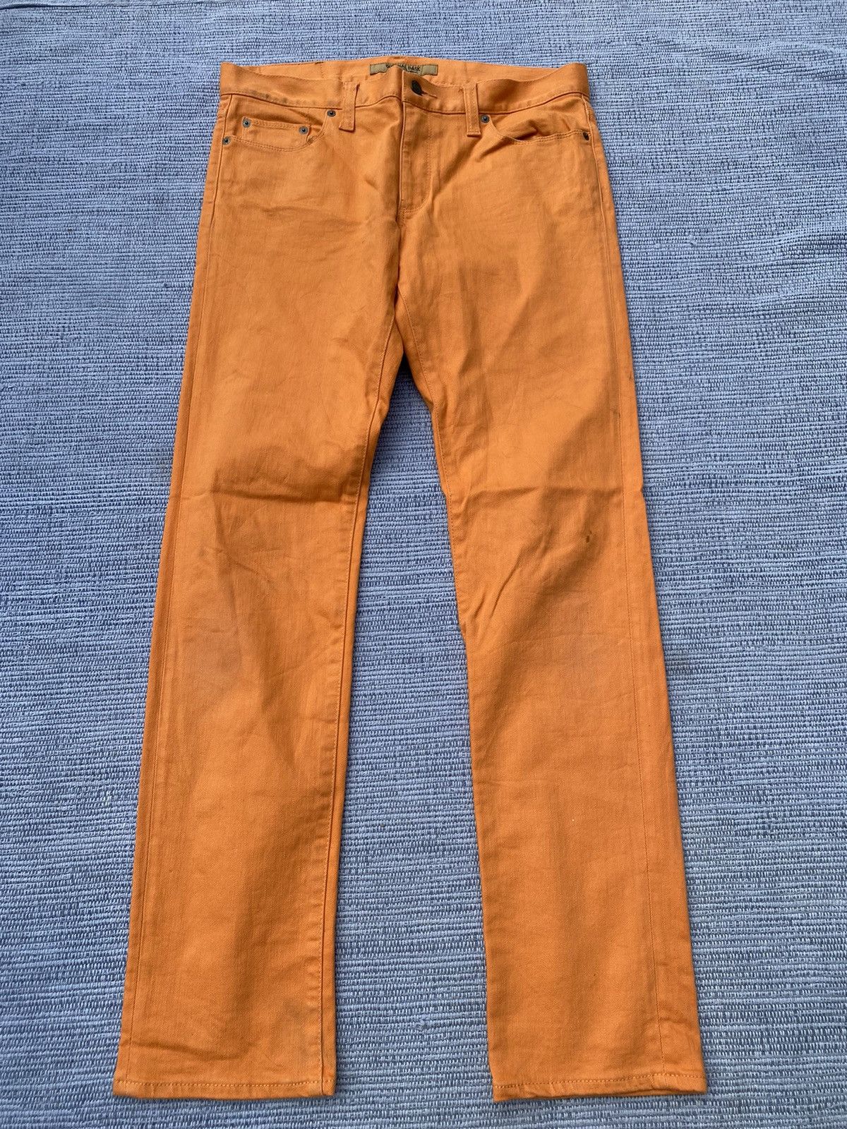 image of Uniqlo Skinny Tapered in Orange, Men's (Size 34)