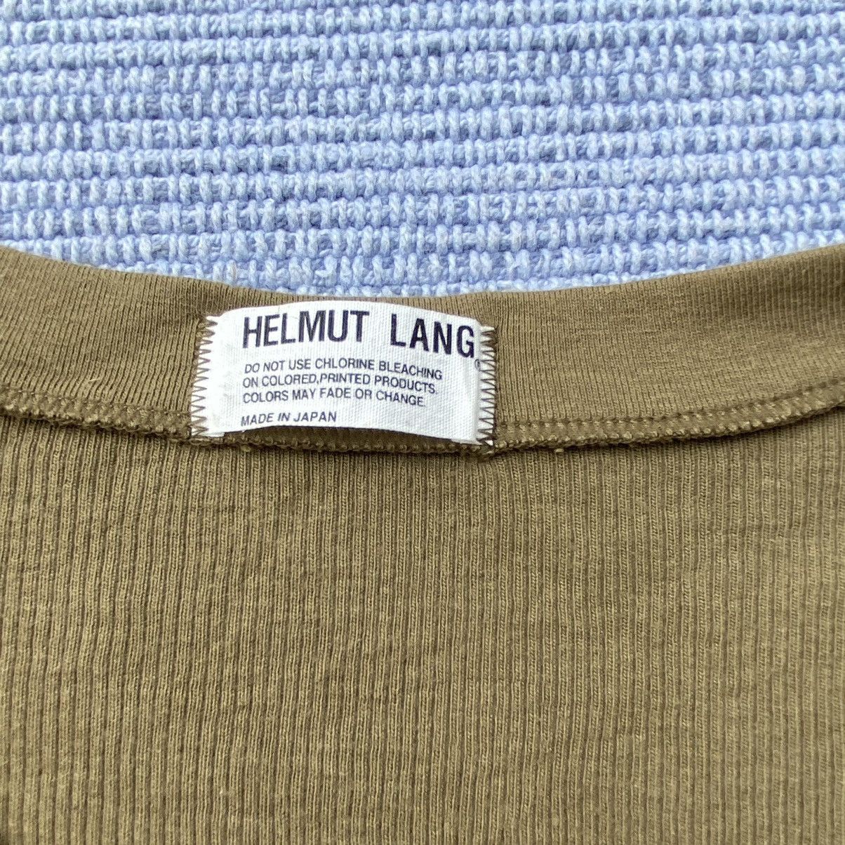 Helmut Lang × Vintage plain green tee Size US L / EU 52-54 / 3 - 2 Thumbnail