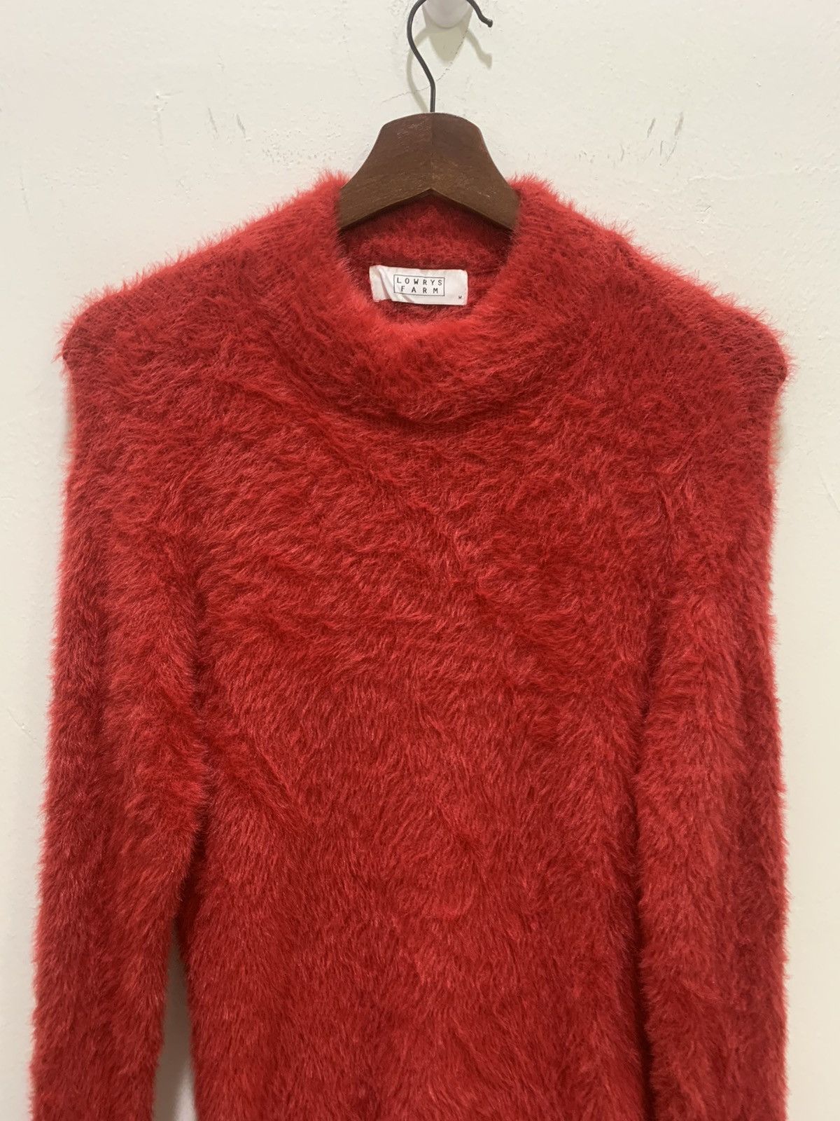 Japanese Brand × LOWRYS FARM LOWRYSFARM Soft Fur Fluffy Shaggy Knitwear Pullover Sweater Size M / US 6-8 / IT 42-44 - 7 Thumbnail