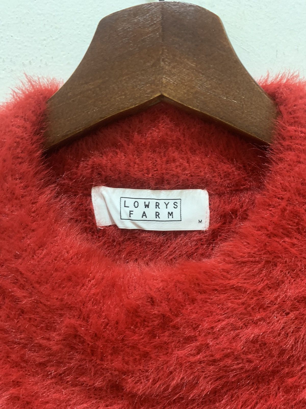 Japanese Brand × LOWRYS FARM LOWRYSFARM Soft Fur Fluffy Shaggy Knitwear Pullover Sweater Size M / US 6-8 / IT 42-44 - 17 Thumbnail