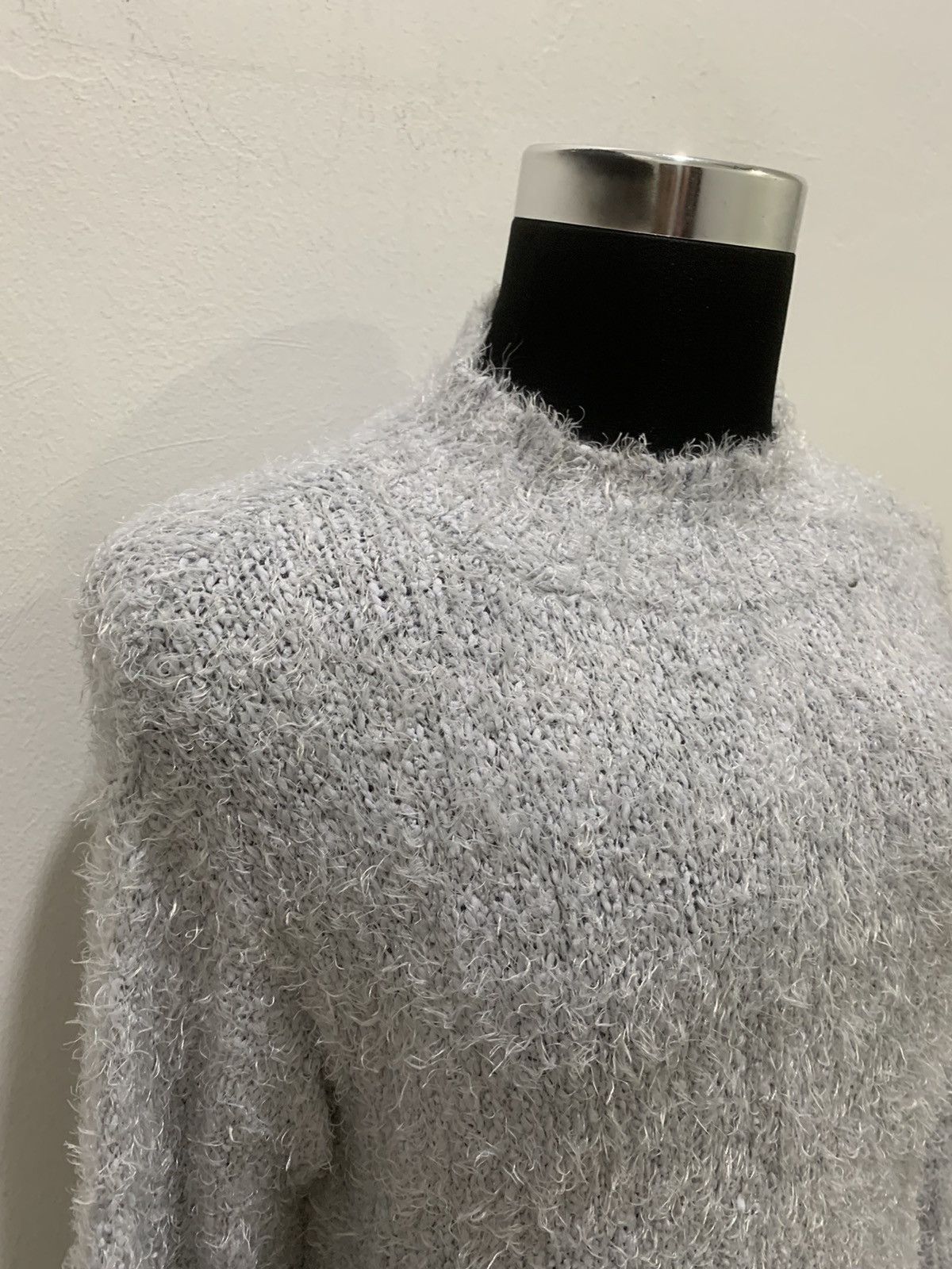 Japanese Brand × Other LIBBYROSE Mohair Wool Shagy Cable Knitwear Pullover Sweater Size M / US 6-8 / IT 42-44 - 7 Thumbnail
