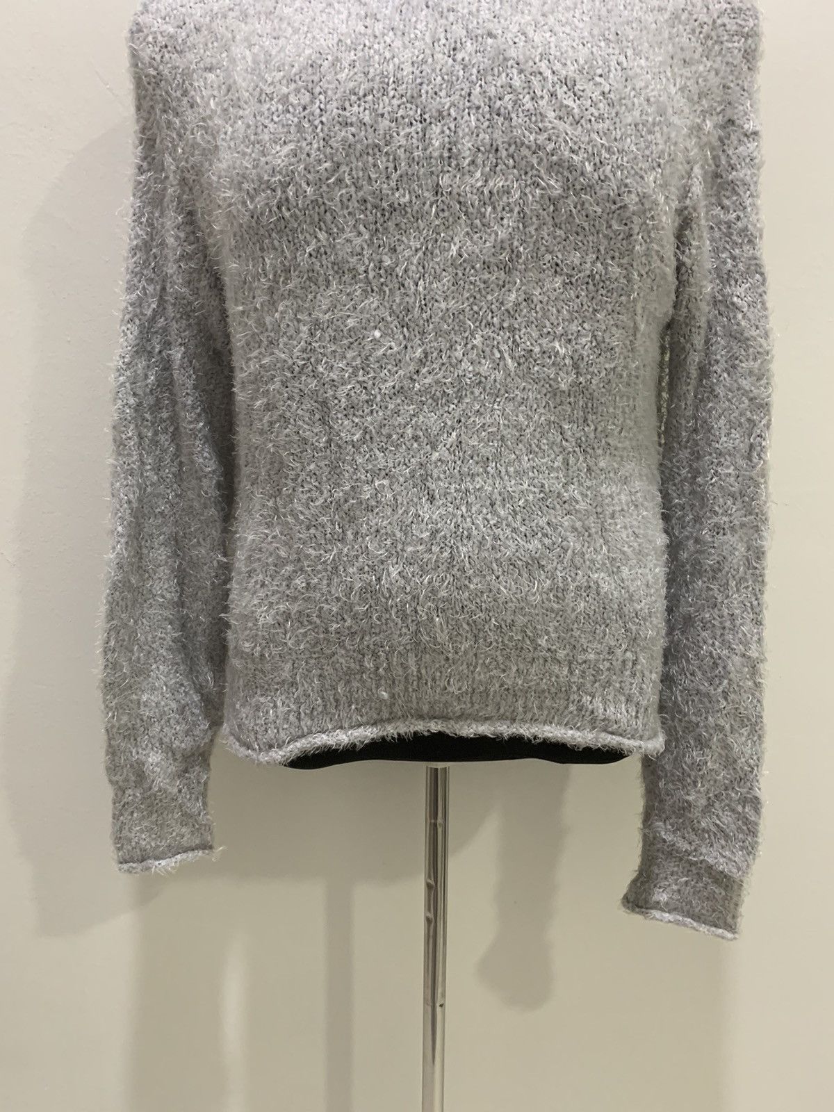 Japanese Brand × Other LIBBYROSE Mohair Wool Shagy Cable Knitwear Pullover Sweater Size M / US 6-8 / IT 42-44 - 4 Thumbnail