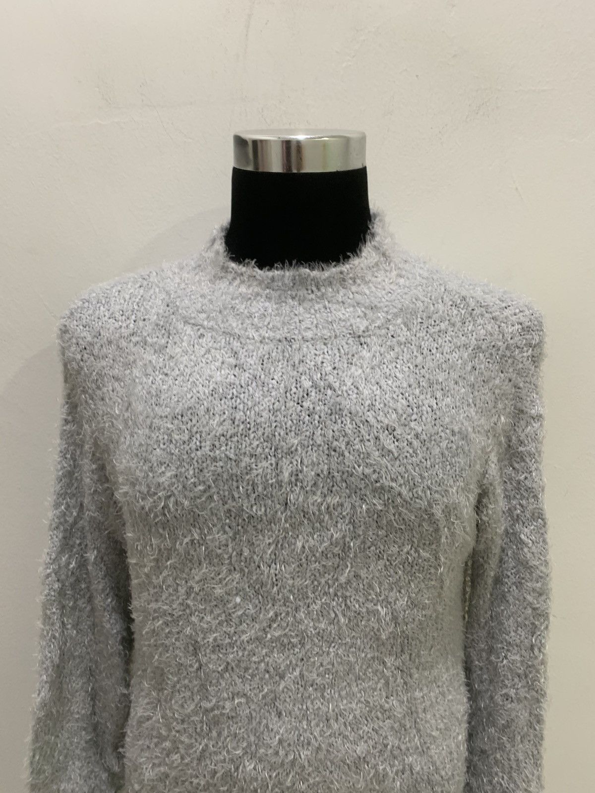 Japanese Brand × Other LIBBYROSE Mohair Wool Shagy Cable Knitwear Pullover Sweater Size M / US 6-8 / IT 42-44 - 3 Thumbnail