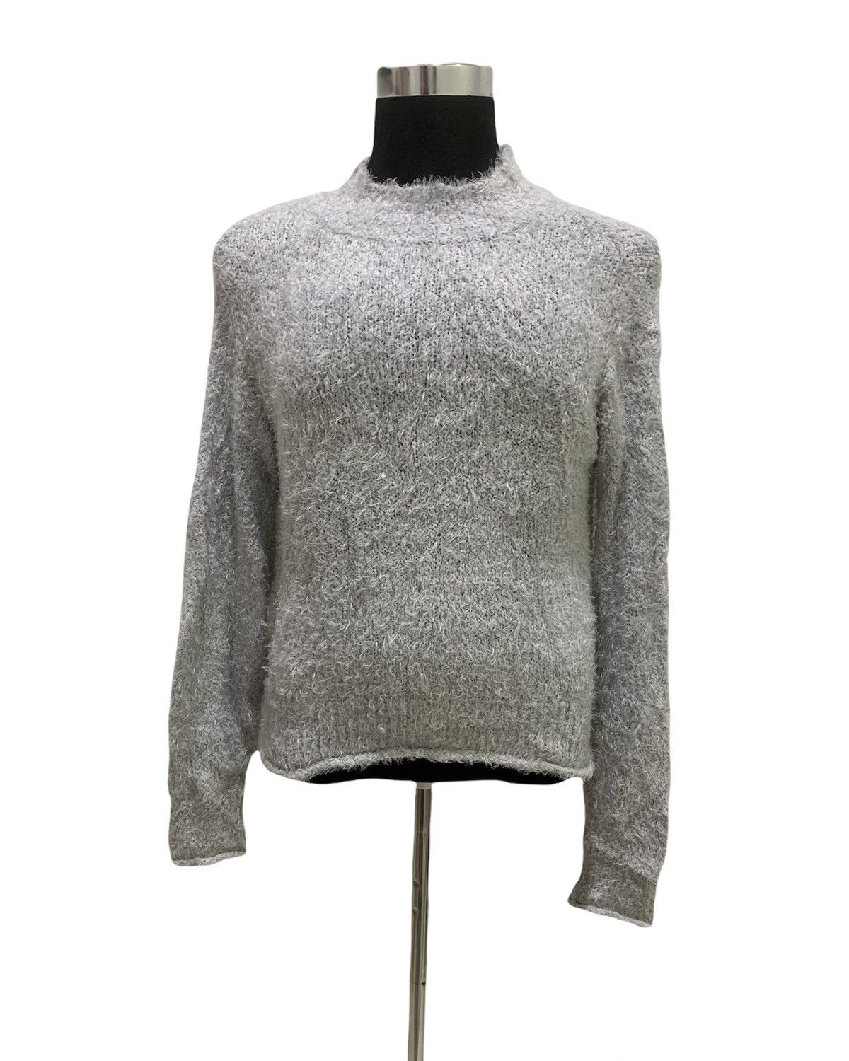 Japanese Brand × Other LIBBYROSE Mohair Wool Shagy Cable Knitwear Pullover Sweater Size M / US 6-8 / IT 42-44 - 1 Thumbnail