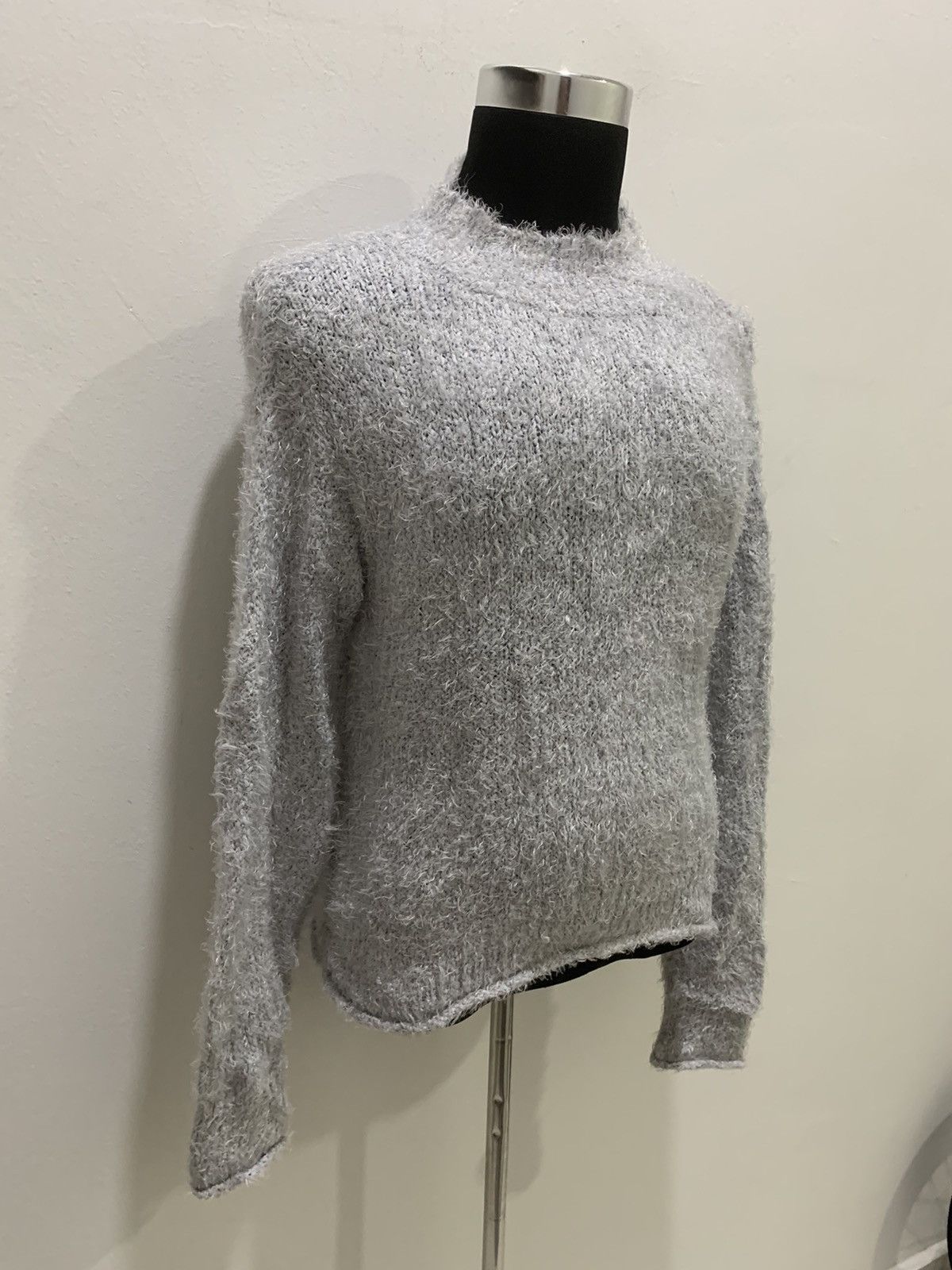 Japanese Brand × Other LIBBYROSE Mohair Wool Shagy Cable Knitwear Pullover Sweater Size M / US 6-8 / IT 42-44 - 5 Thumbnail