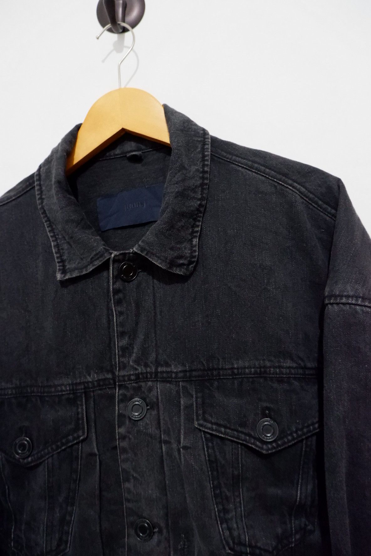 Juun.J Juun.J Denim Jacket Oversized Size US M / EU 48-50 / 2 - 3 Thumbnail