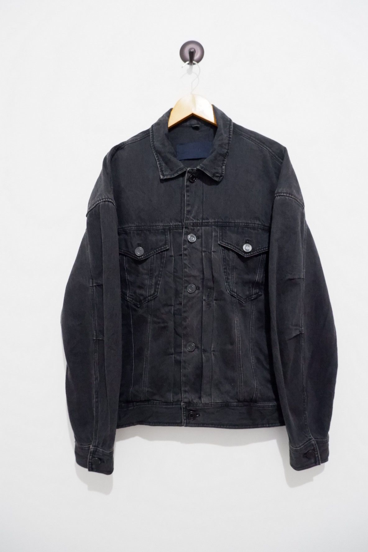 Juun.J Juun.J Denim Jacket Oversized Size US M / EU 48-50 / 2 - 1 Thumbnail