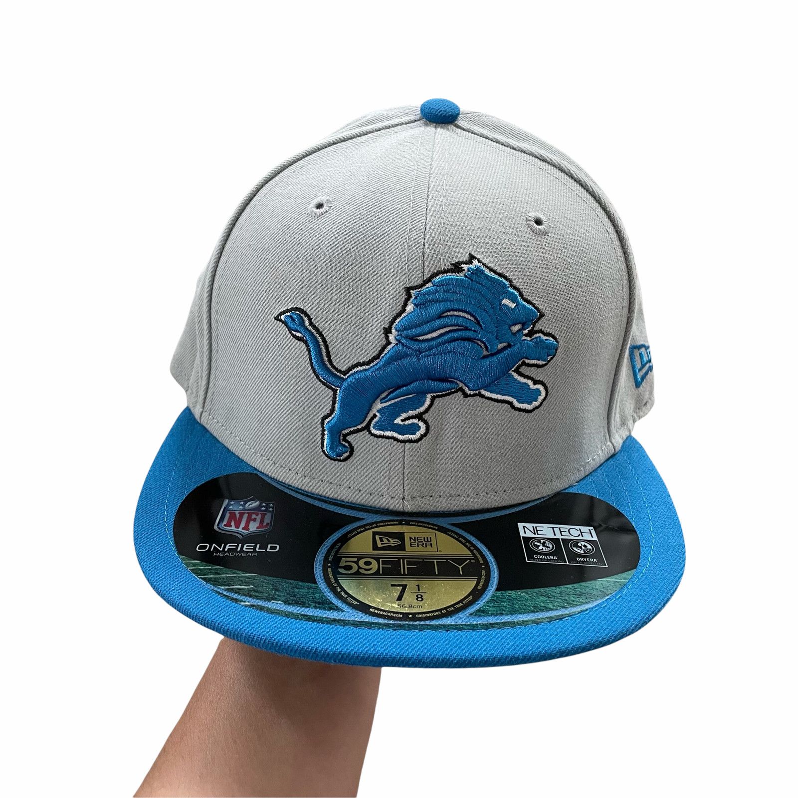 New Era x Just Don 59FIFTY Detroit Lions Hat 7 1/8