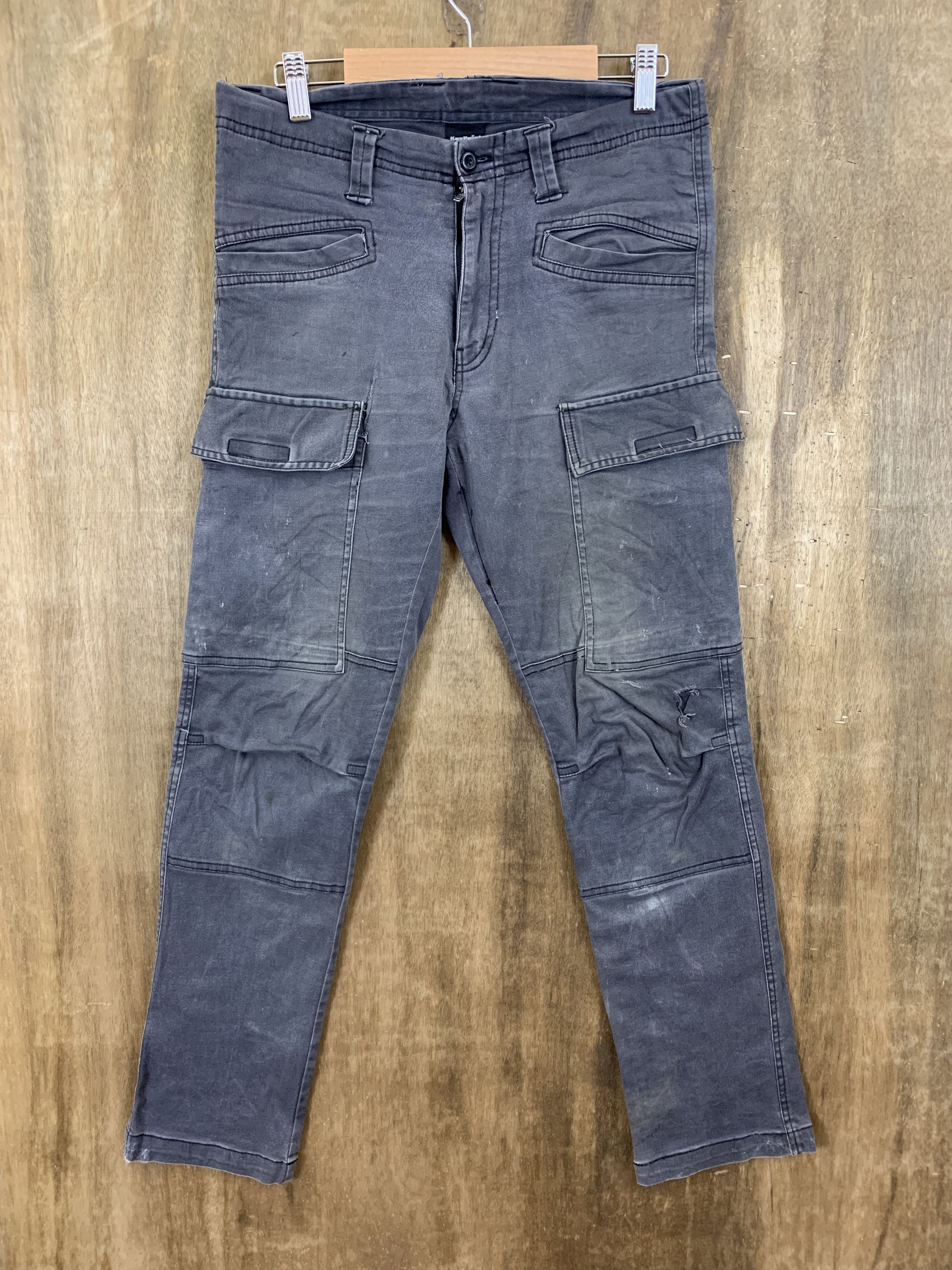 Japanese Brand Cargo Pants Bush Pants Keypoint Multipocket Japan Branded Size US 29 - 1 Thumbnail