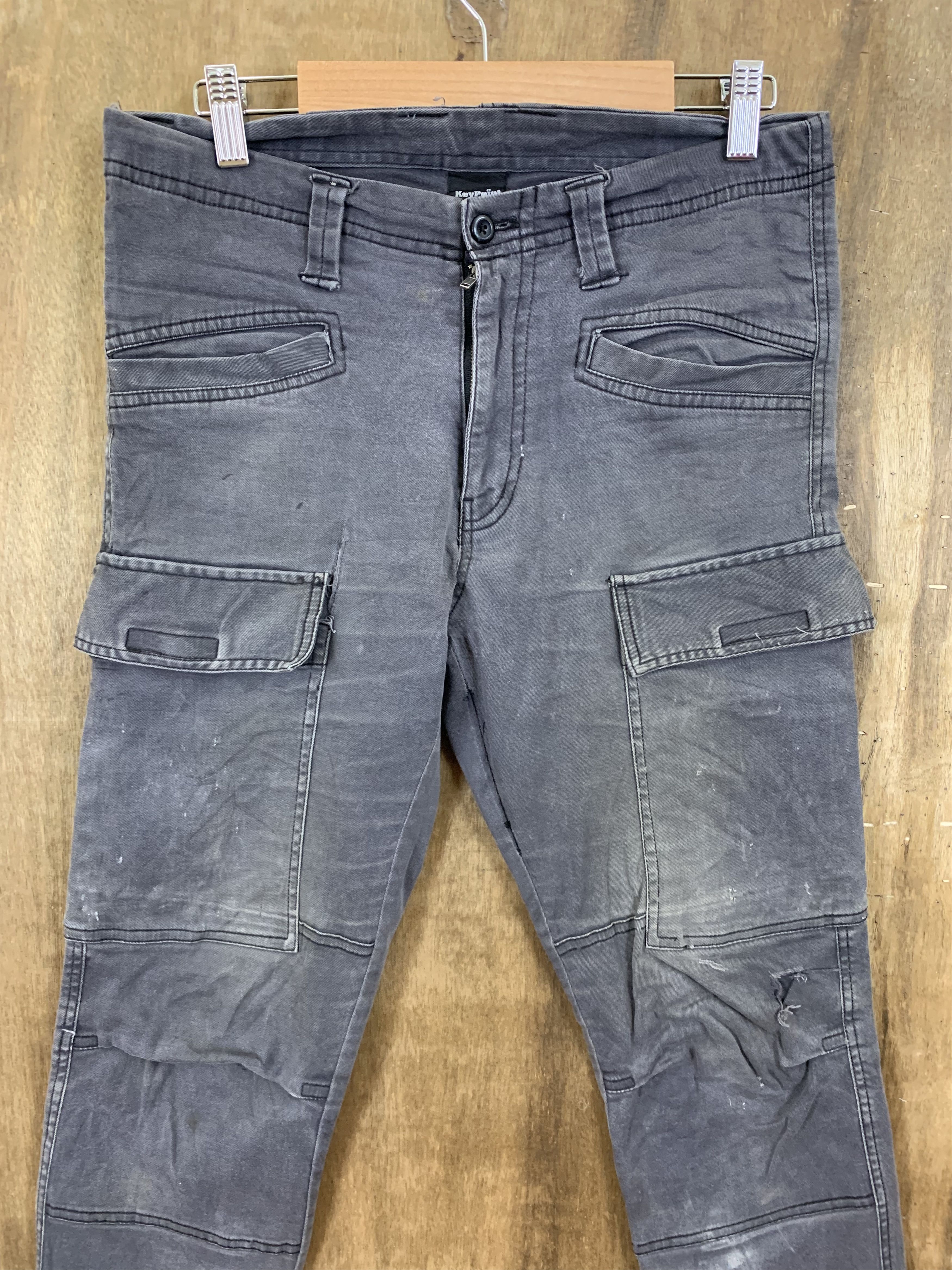 Japanese Brand Cargo Pants Bush Pants Keypoint Multipocket Japan Branded Size US 29 - 3 Thumbnail
