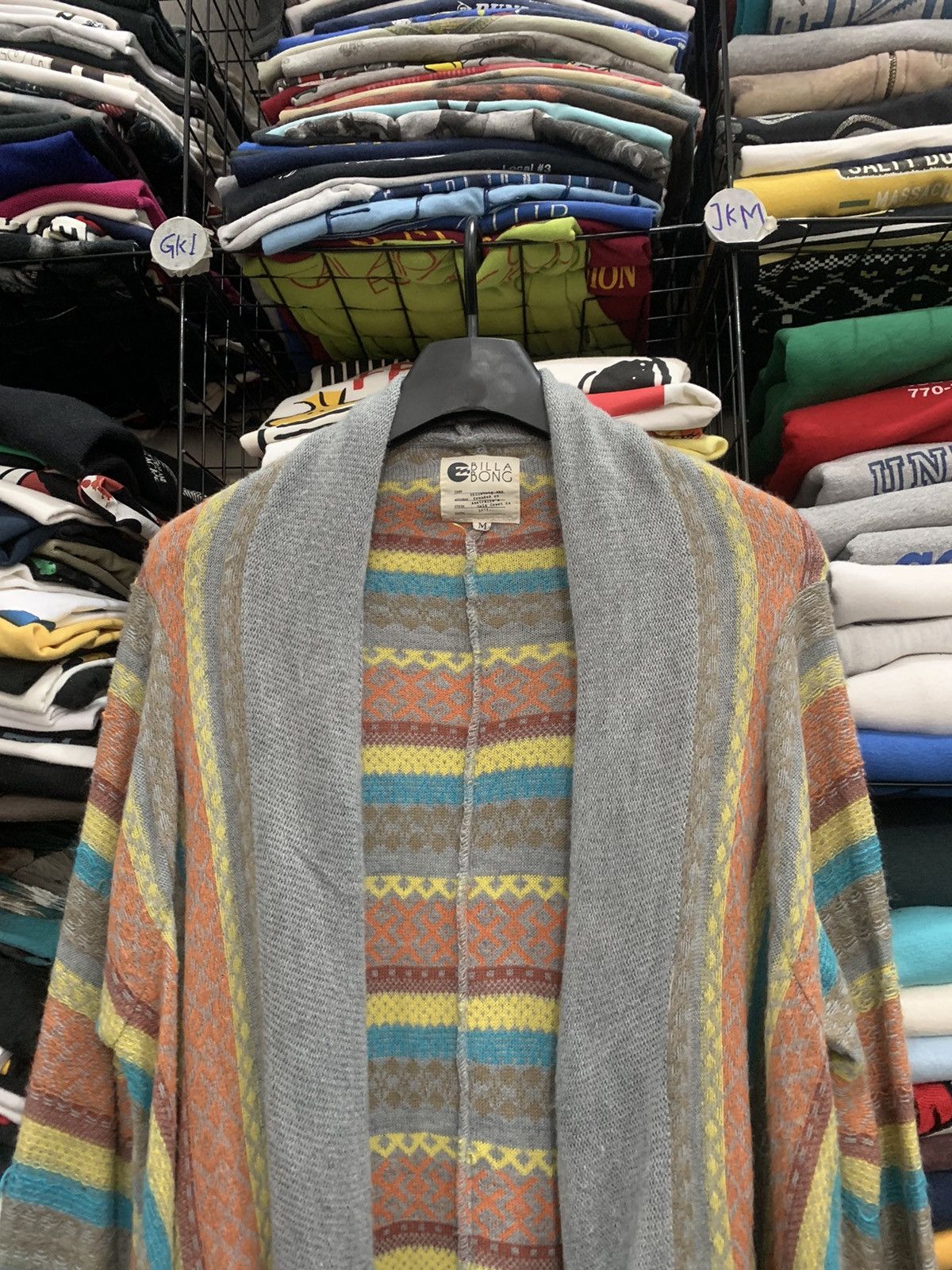 Billabong BILLABONG CARDIGAN DESIGN JACKET Size US M / EU 48-50 / 2 - 2 Thumbnail