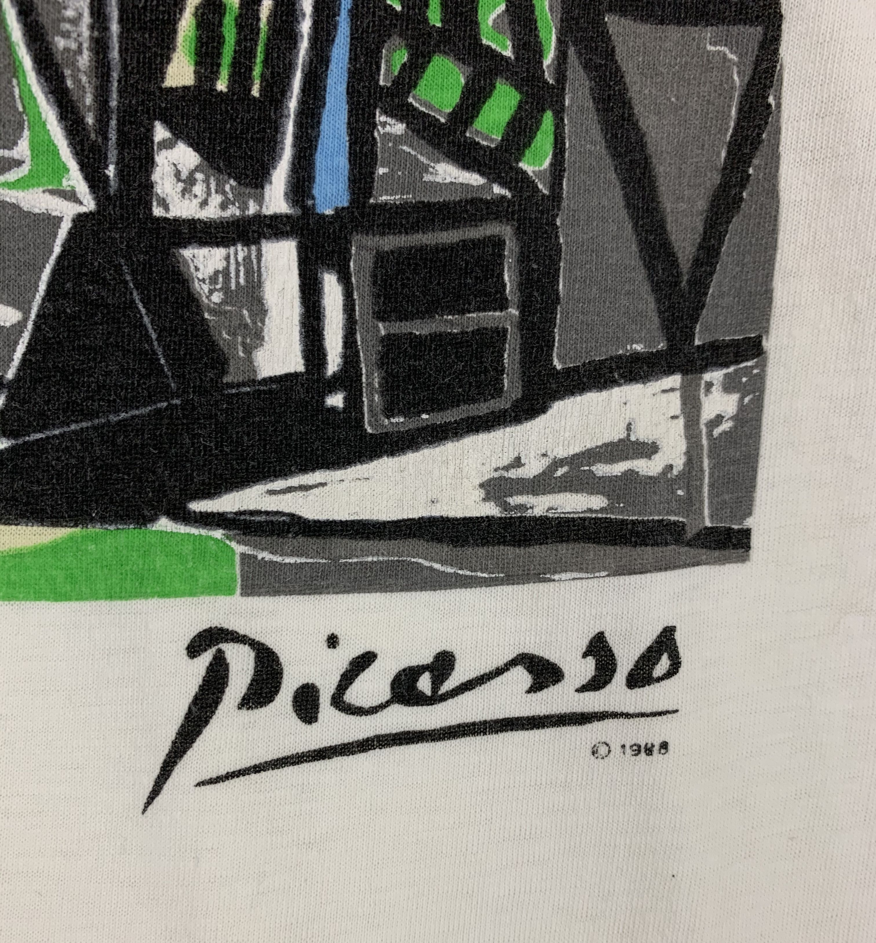 Vintage Pablo Picasso vintage 80s art shirt Size US L / EU 52-54 / 3 - 4 Thumbnail