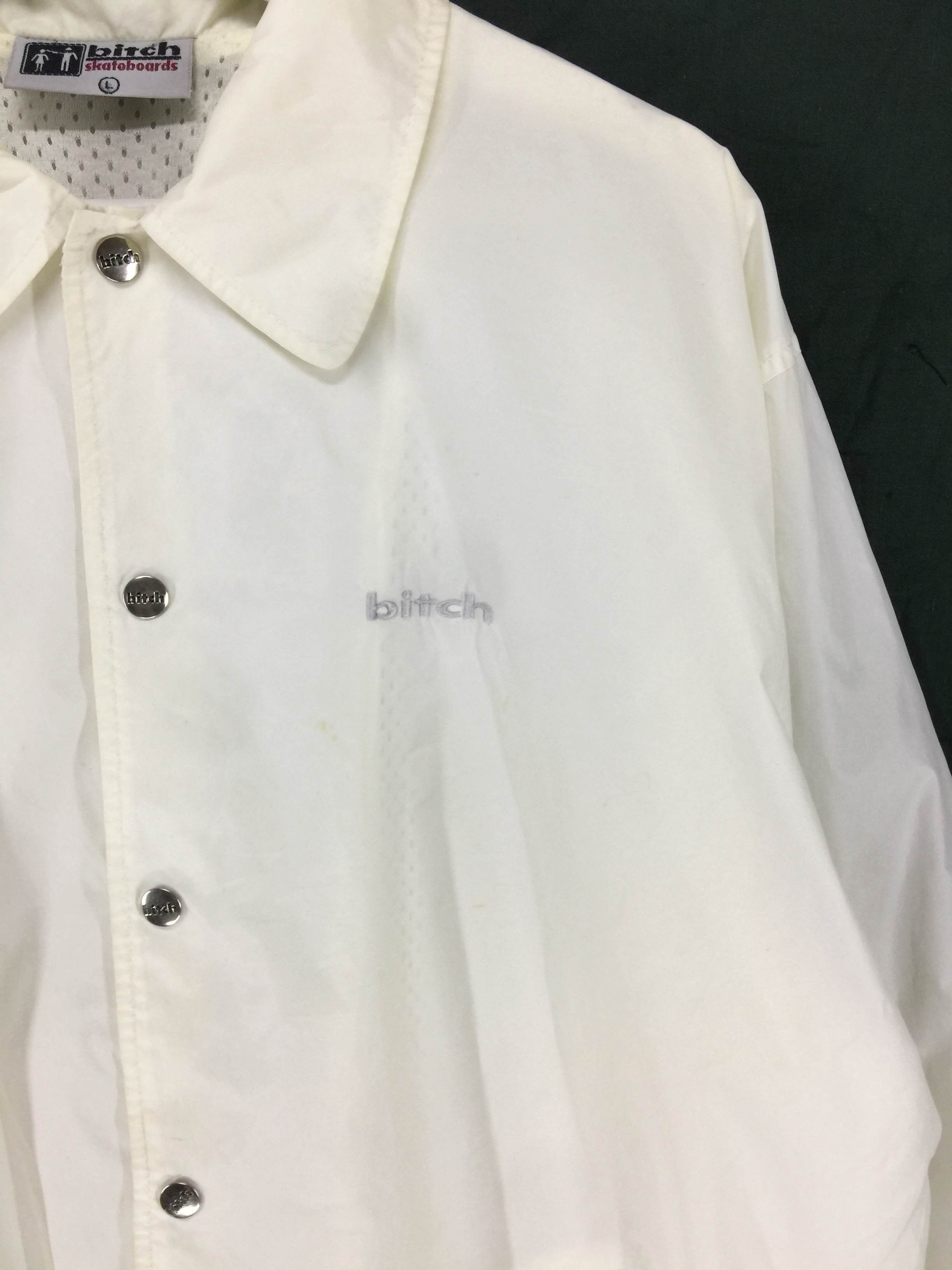 Santa Cruz Skateboards × Vintage Bitch skateboard embroidery logo vintage 90s windbreaker Size US L / EU 52-54 / 3 - 3 Thumbnail
