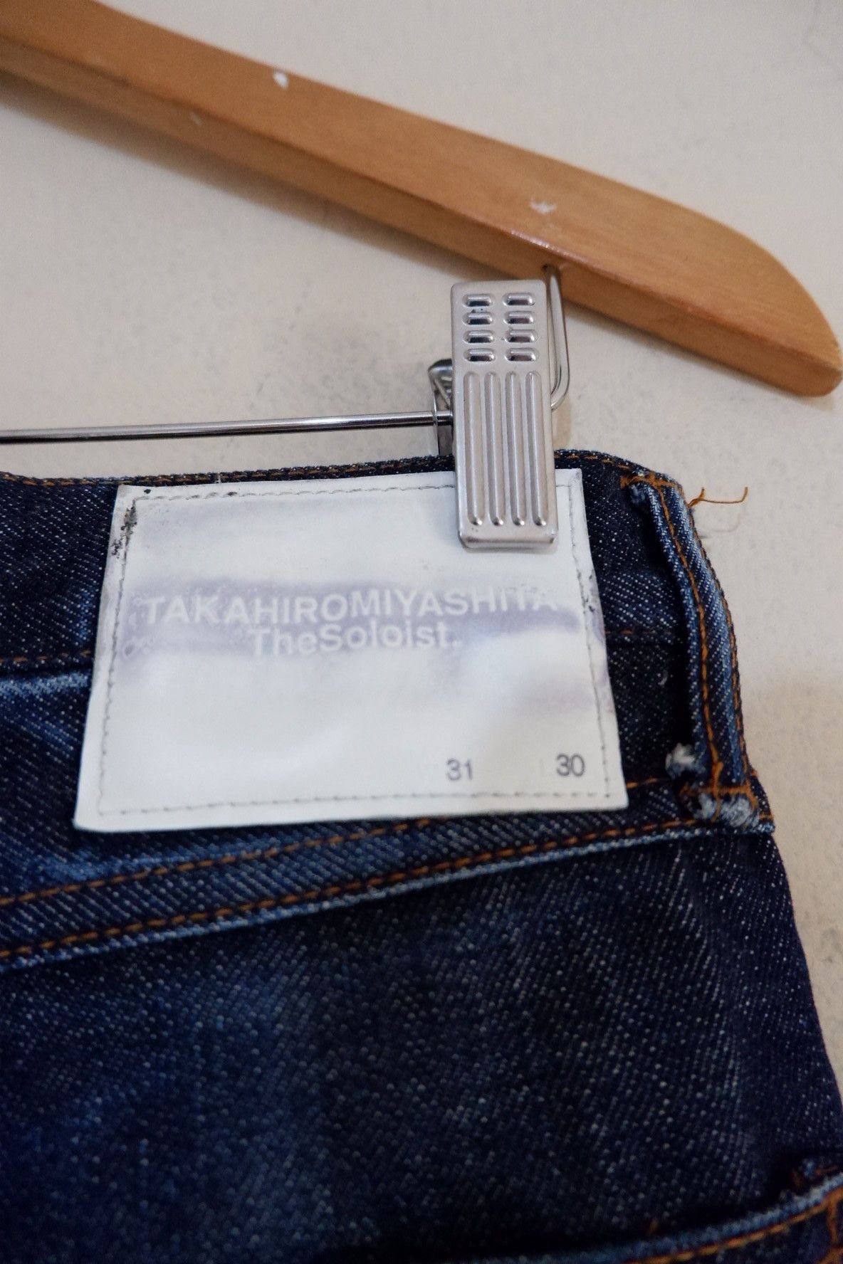 Takahiromiyashita The Soloist. 2016 SS Takahiromiyashita The Soloist Skinny Jeans Size US 31 - 9 Thumbnail
