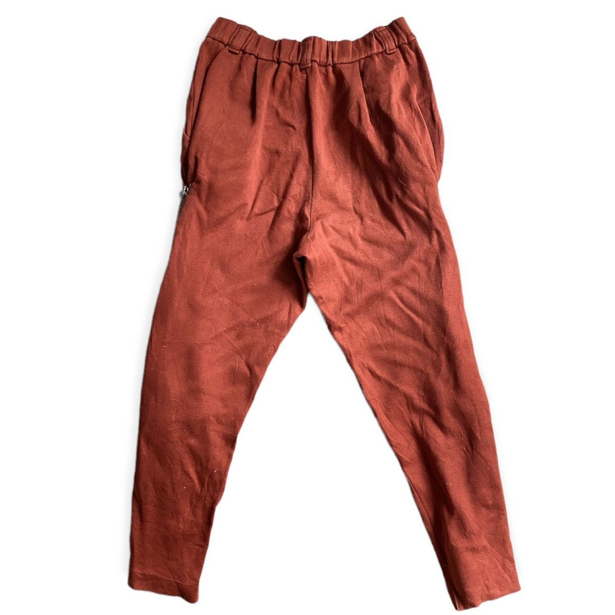 Issey Miyake Vintage 80’s Issey Miyake Twisted Zip Sweatpants Size US 32 / EU 48 - 3 Thumbnail