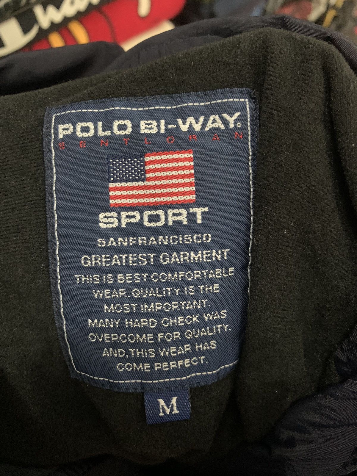 Polo Ralph Lauren Vintage Polo Bi-Way Sentloran Sport Jacket Size US M / EU 48-50 / 2 - 7 Thumbnail