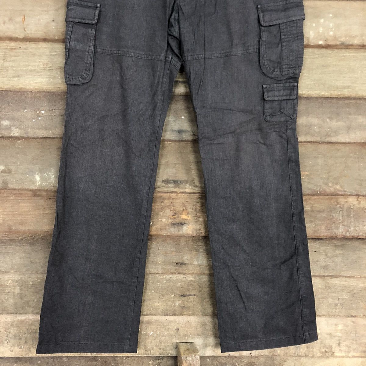 JOSEPH HOMME Joseph Homme Grey Multipocket Cargo Pants #3321 Size US 34 / EU 50 - 3 Thumbnail