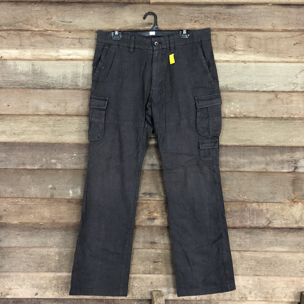 JOSEPH HOMME Joseph Homme Grey Multipocket Cargo Pants #3321 Size US 34 / EU 50 - 1 Thumbnail