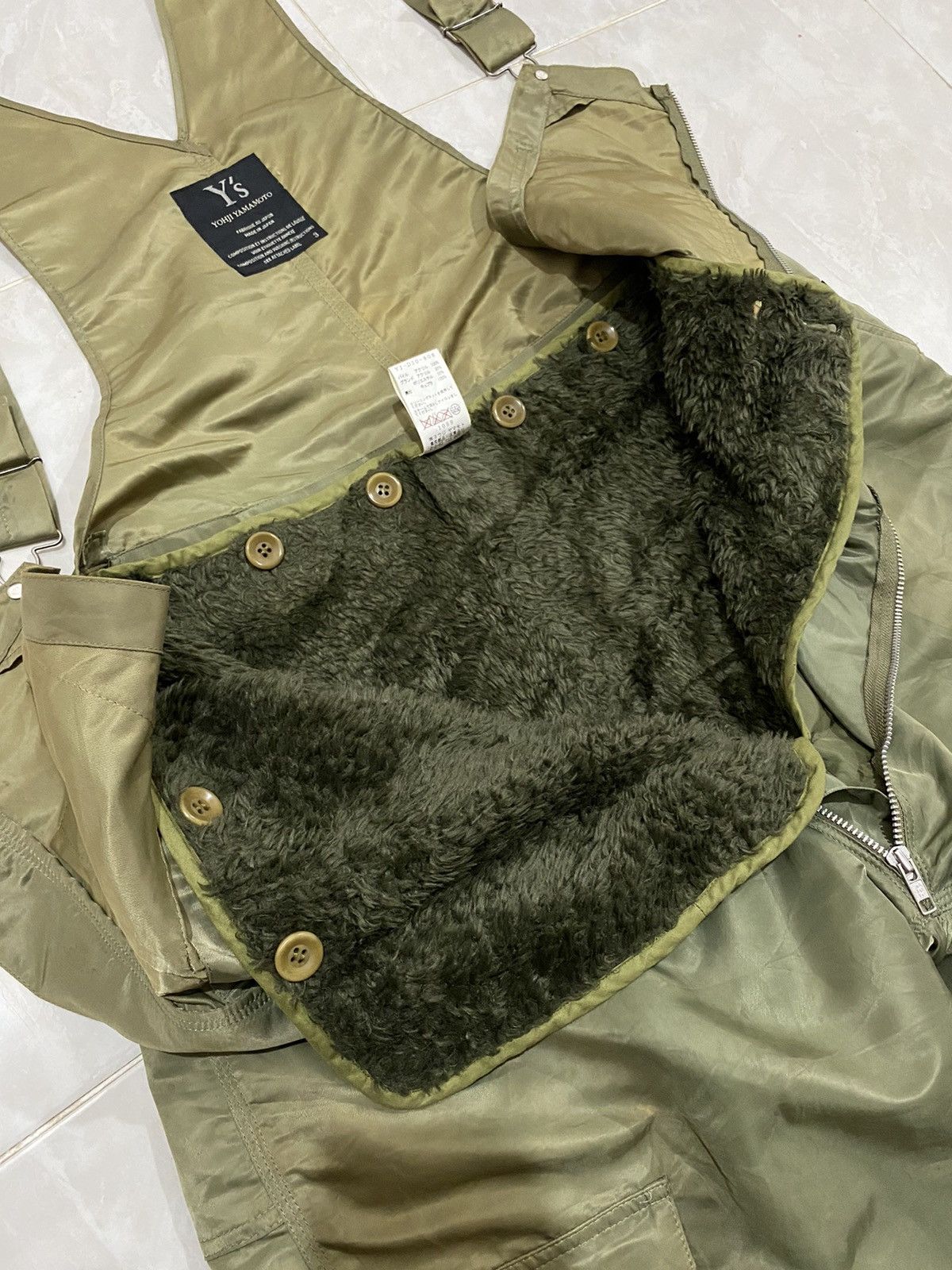 Y's for Men × Yohji Yamamoto Rare🔥 Yohji Yamamoto Parachute Coverall Pants Size US L / EU 52-54 / 3 - 6 Thumbnail